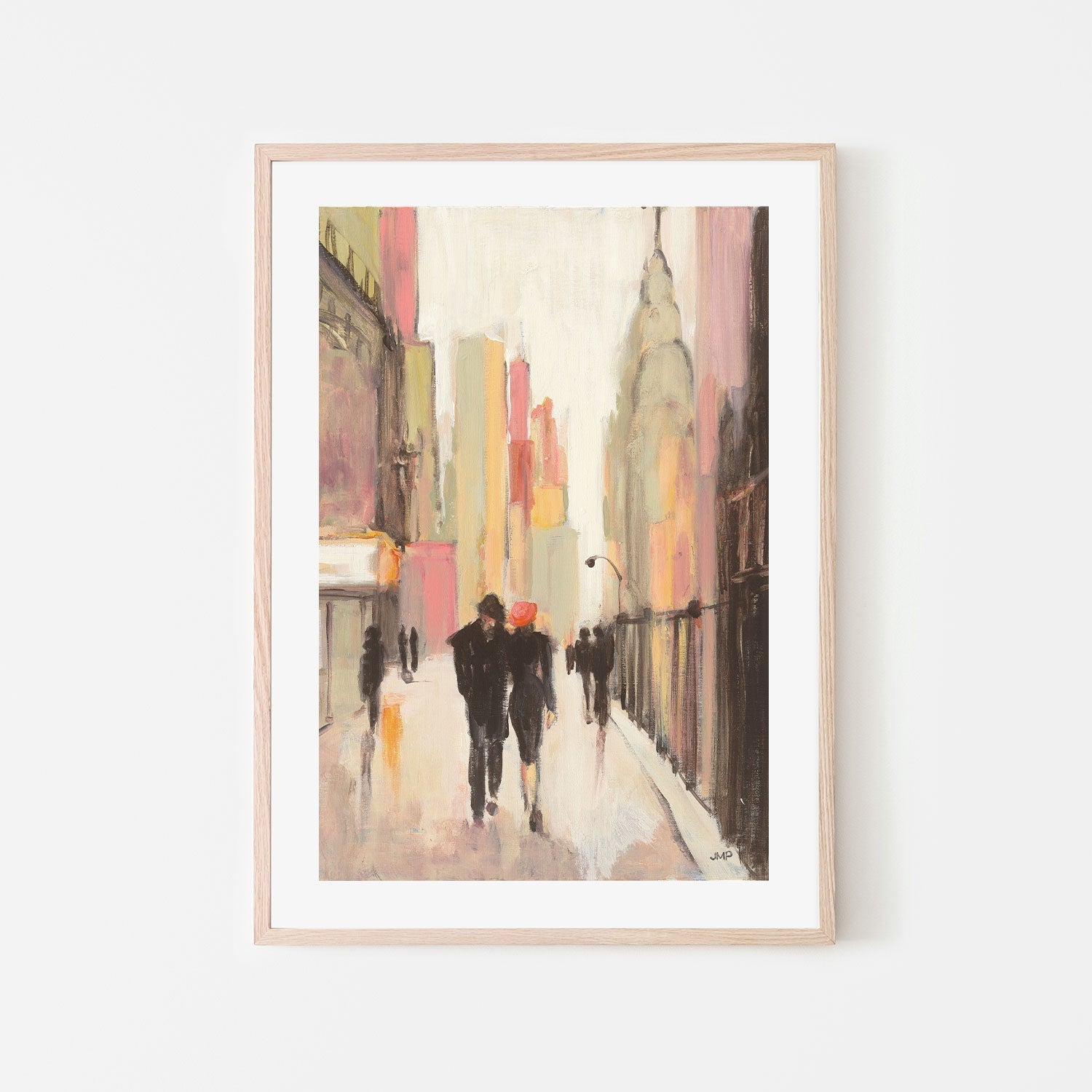 wall-art-print-canvas-poster-framed-City Stroll-GIOIA-WALL-ART