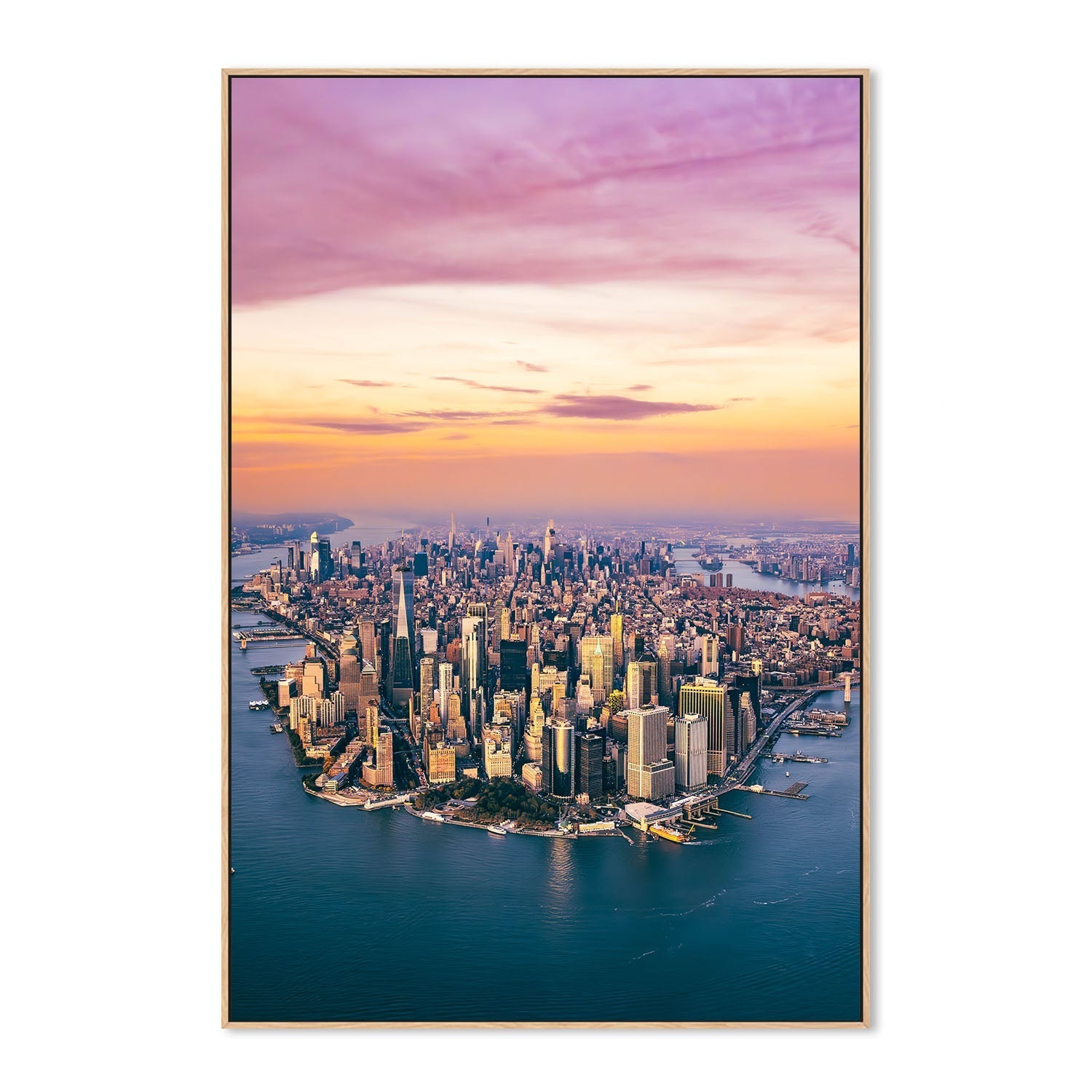 wall-art-print-canvas-poster-framed-Cityscape , By Richard Podgurski-4