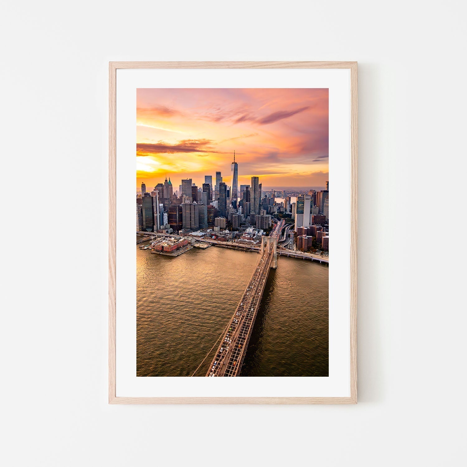 wall-art-print-canvas-poster-framed-Cityscape, Style B , By Richard Podgurski-6