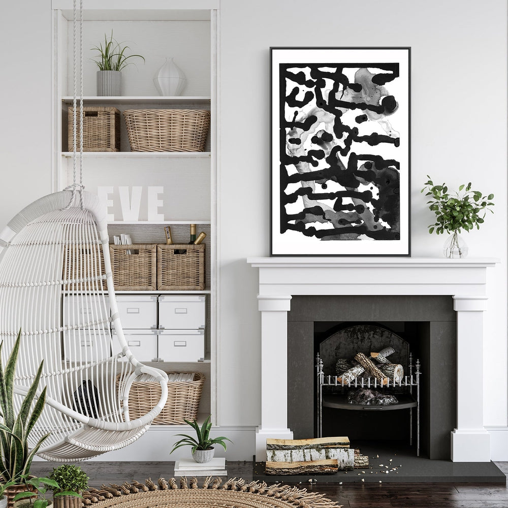 wall-art-print-canvas-poster-framed-Clarity Murk-by-Danushka Abeygoda-Gioia Wall Art