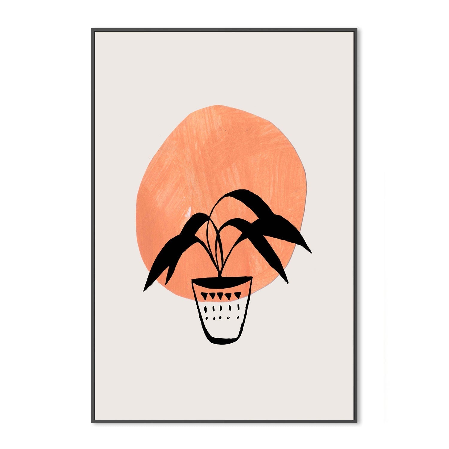 wall-art-print-canvas-poster-framed-Clay Pot , By Ejaaz Haniff-GIOIA-WALL-ART