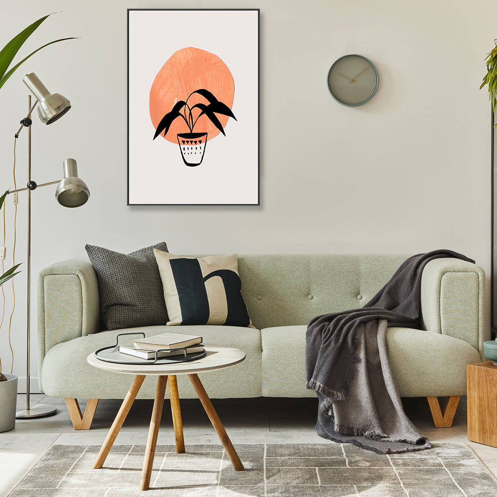 wall-art-print-canvas-poster-framed-Clay Pot , By Ejaaz Haniff-GIOIA-WALL-ART