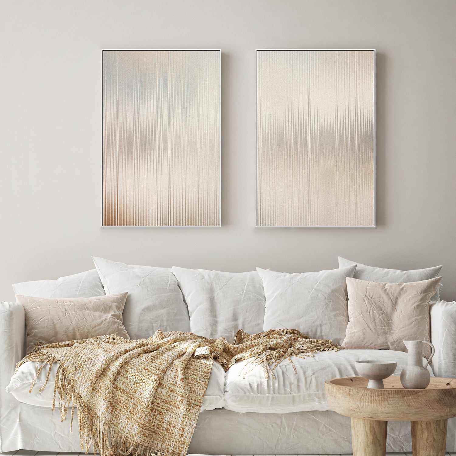 wall-art-print-canvas-poster-framed-Clean Symphony, Style A & B, Set Of 2 , By Alma-7