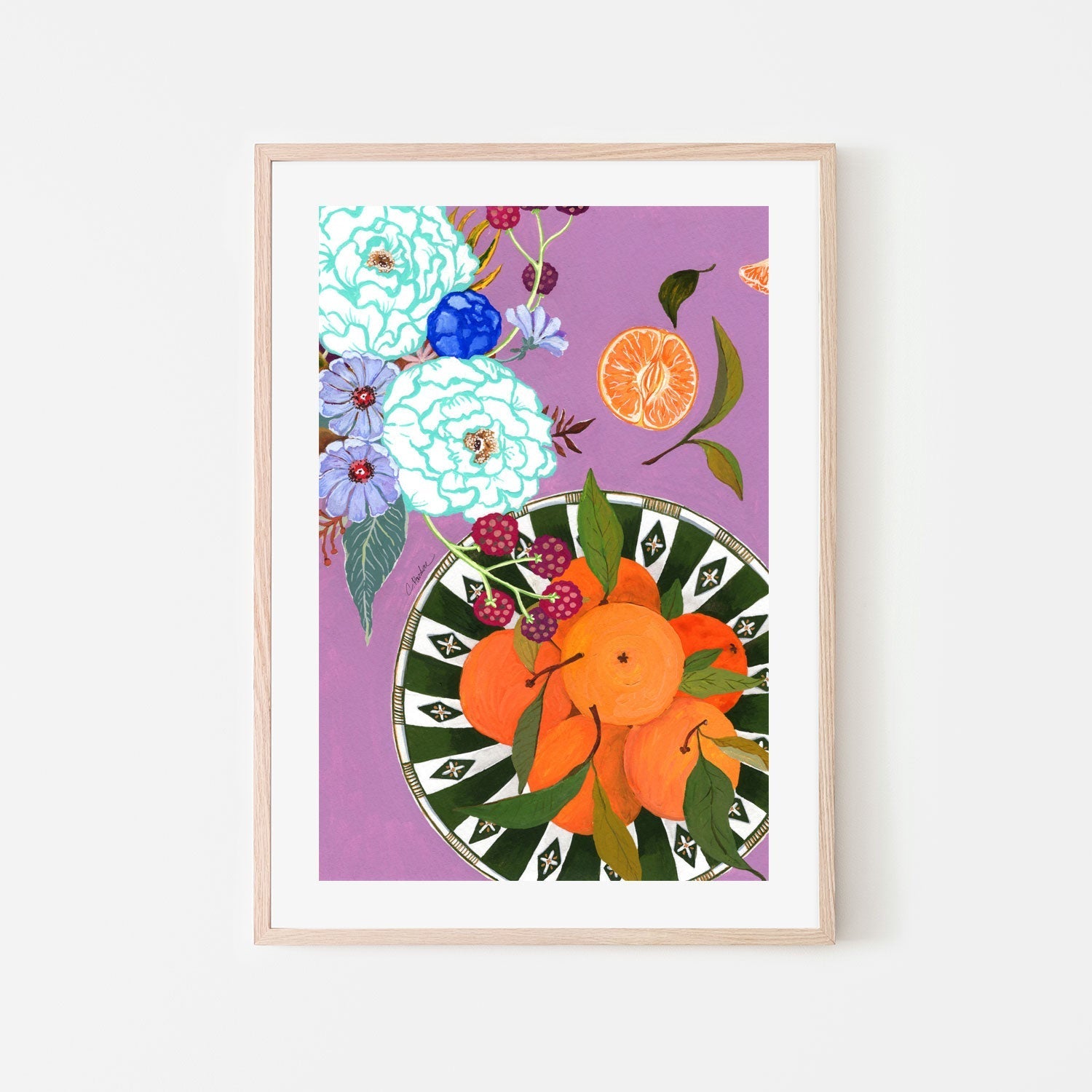wall-art-print-canvas-poster-framed-Clémentines , By Chonticha Hanon-6