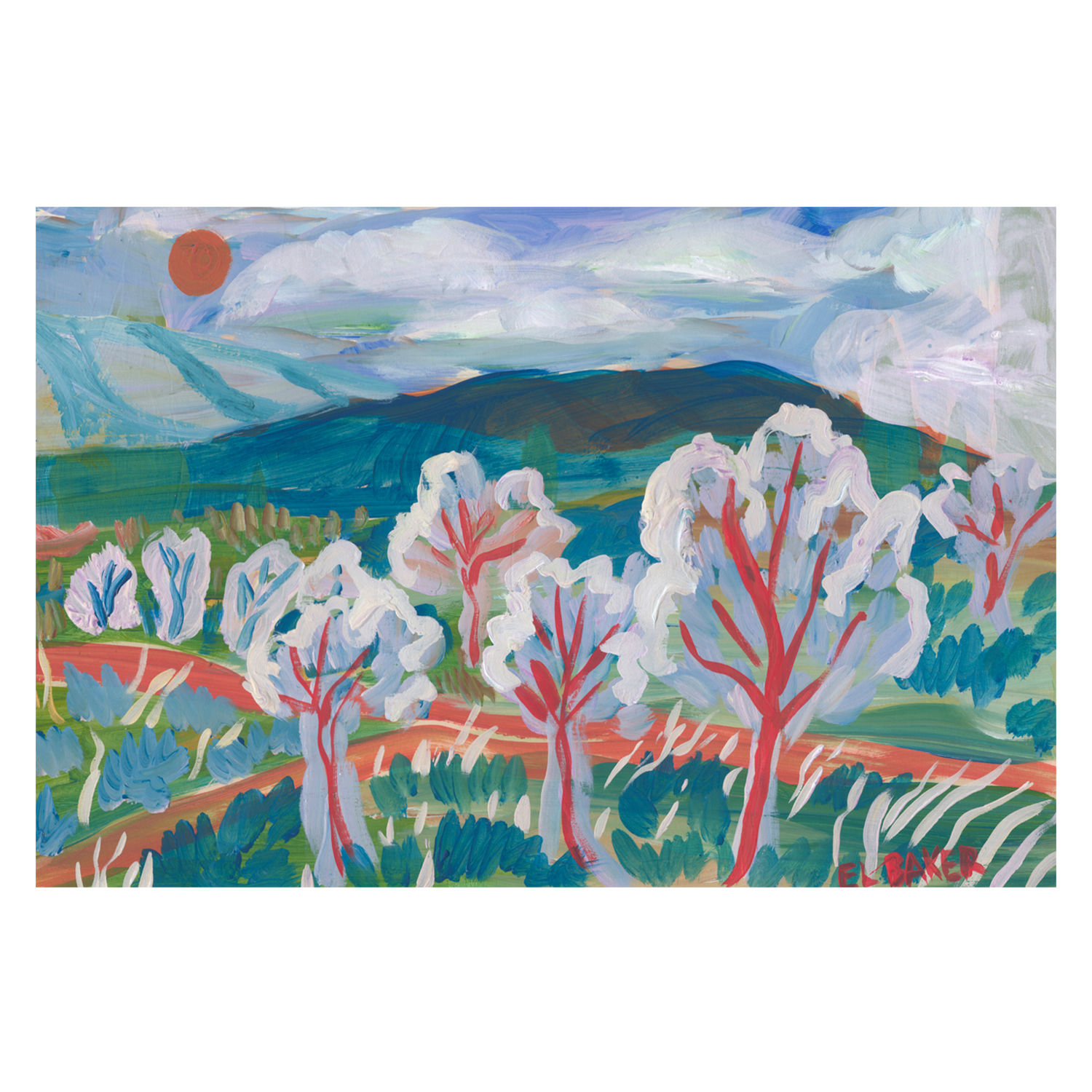 wall-art-print-canvas-poster-framed-Cloudy Skies , By Eleanor Baker-1