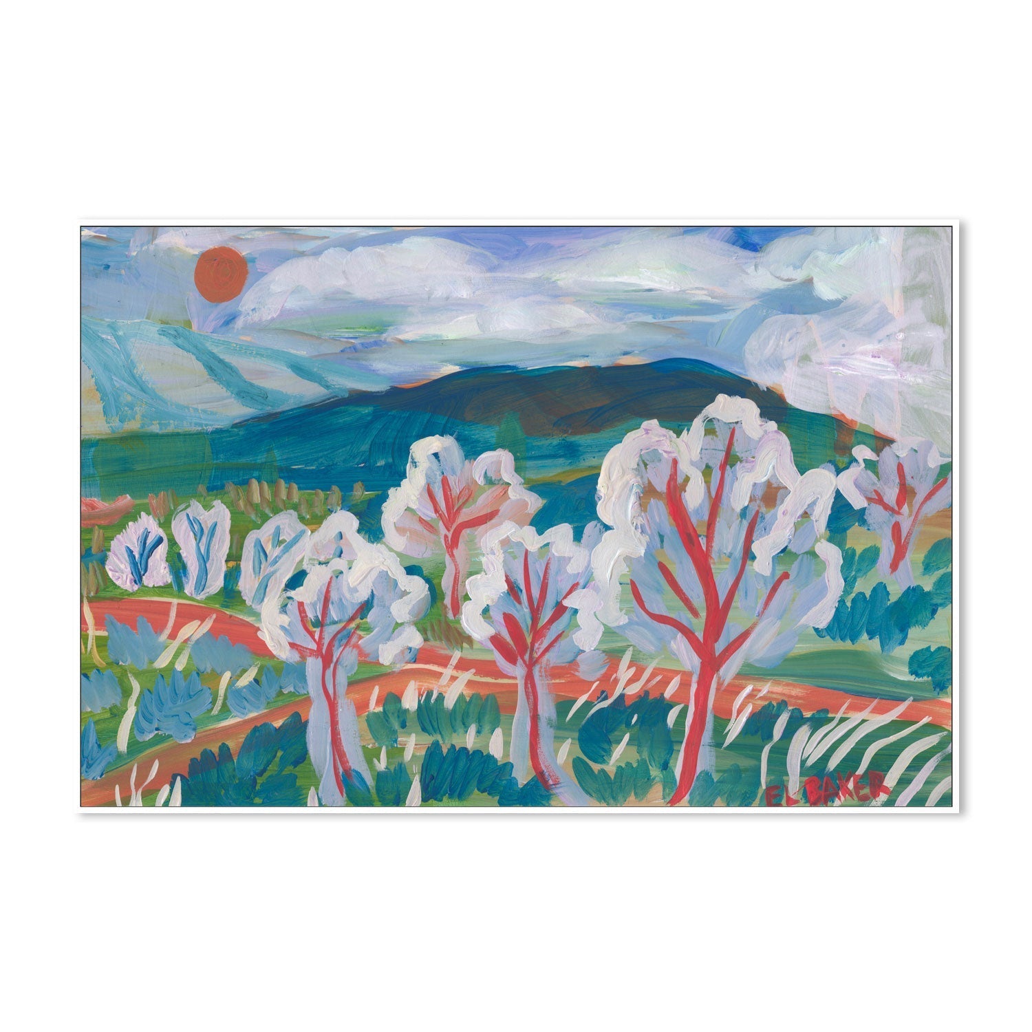 wall-art-print-canvas-poster-framed-Cloudy Skies , By Eleanor Baker-5