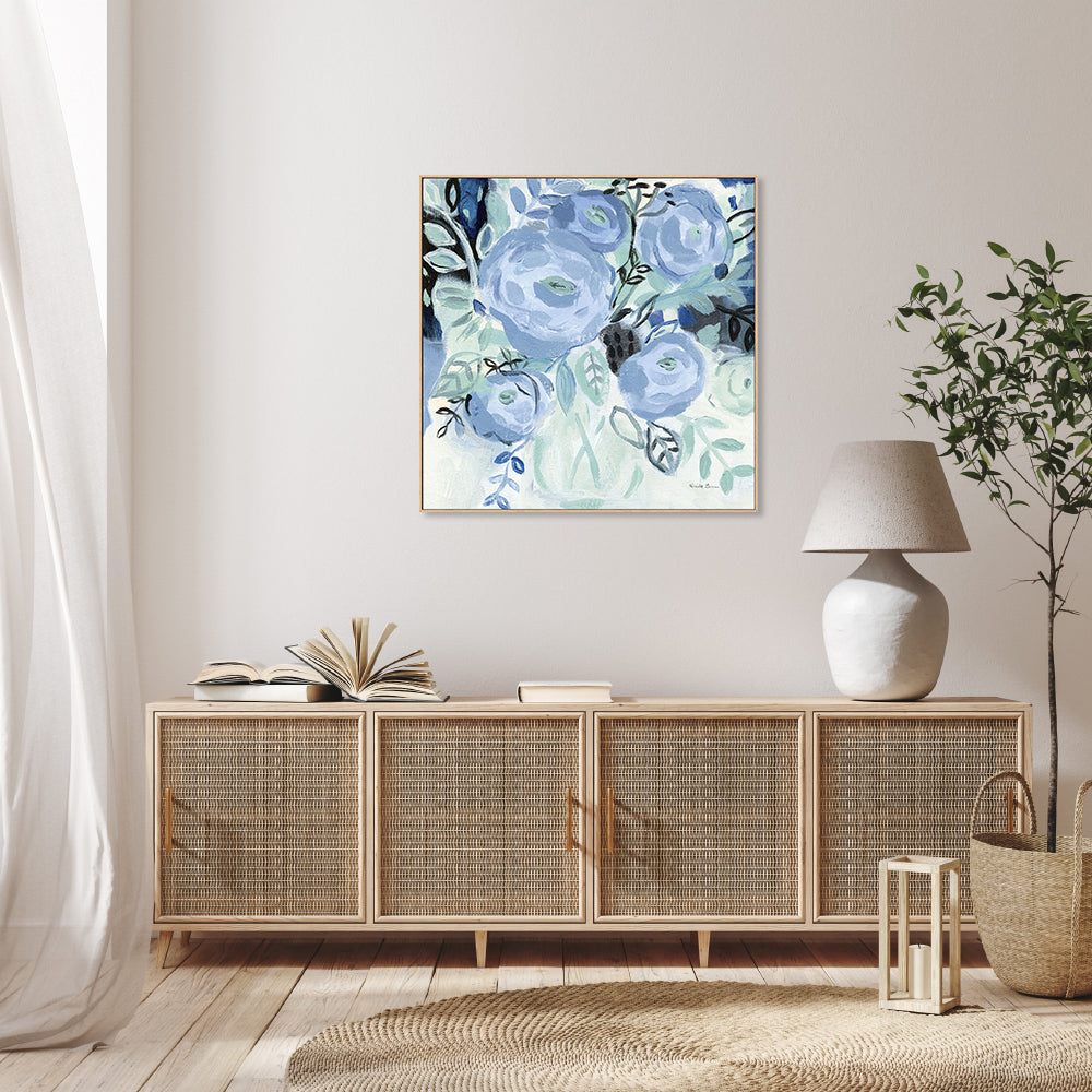 wall-art-print-canvas-poster-framed-Coastal Blooms , By Farida Zaman-7