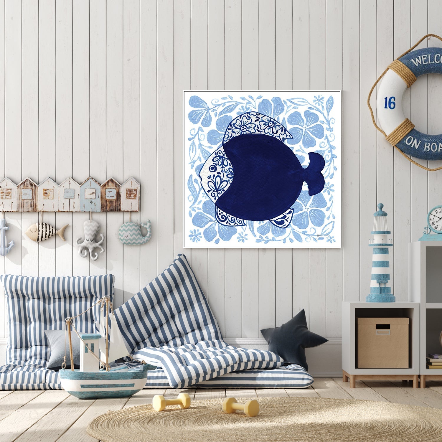 wall-art-print-canvas-poster-framed-Coastal Chinoiserie, Style B , By Yvette St. Amant-7