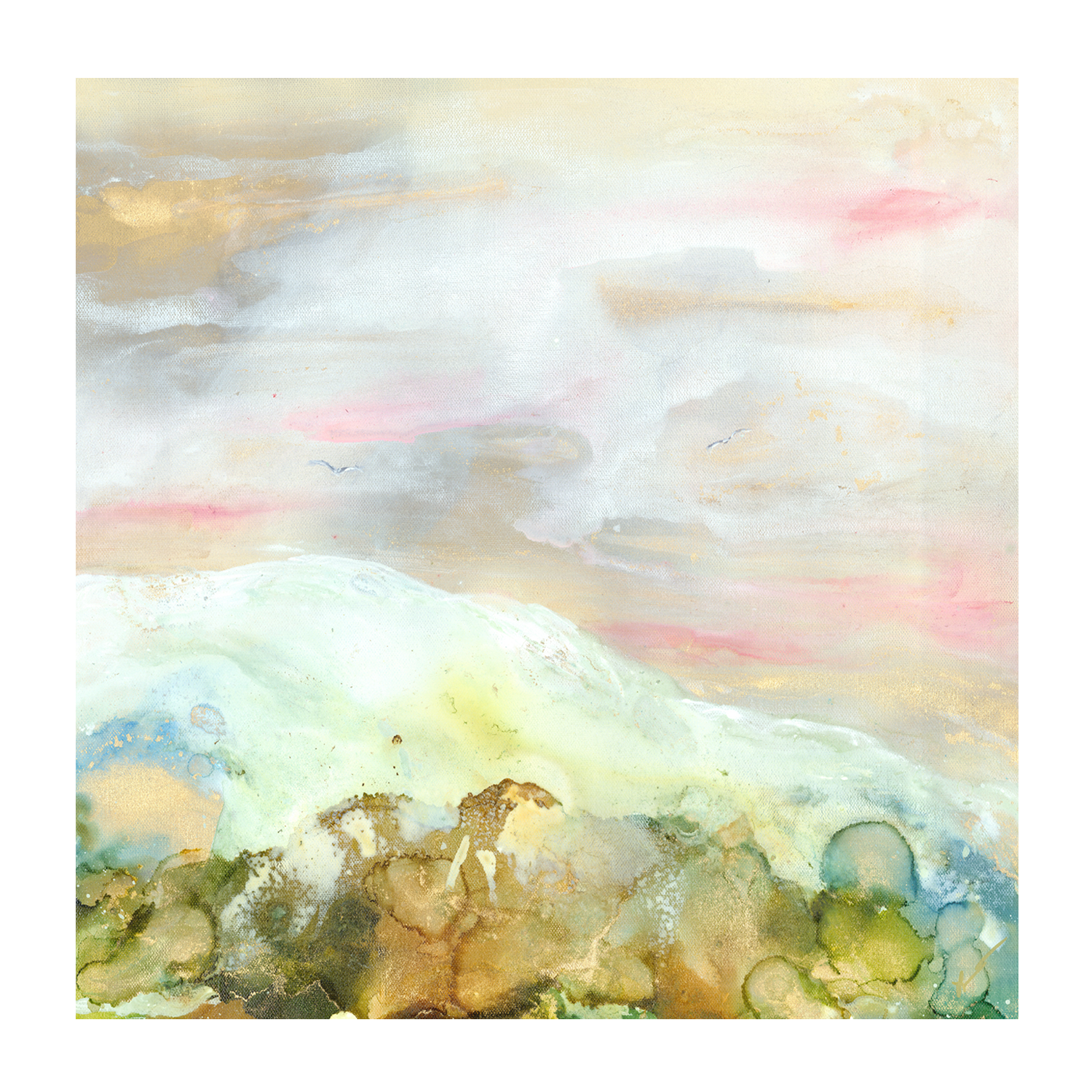 wall-art-print-canvas-poster-framed-Coastal Crest , By Lori Burke-1
