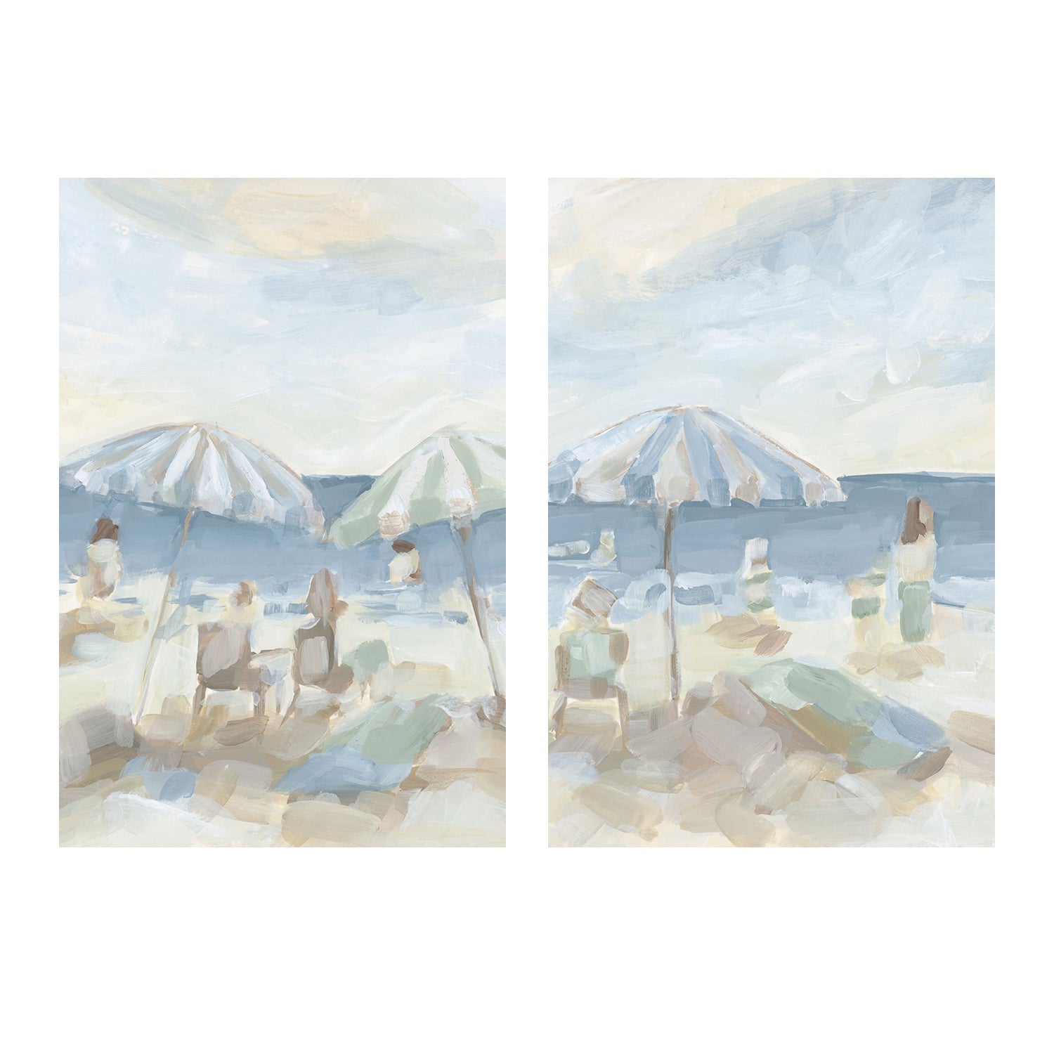 wall-art-print-canvas-poster-framed-Coastal Daydream-Coastal Daydream , Set Of 2 , By Jetty Home-1