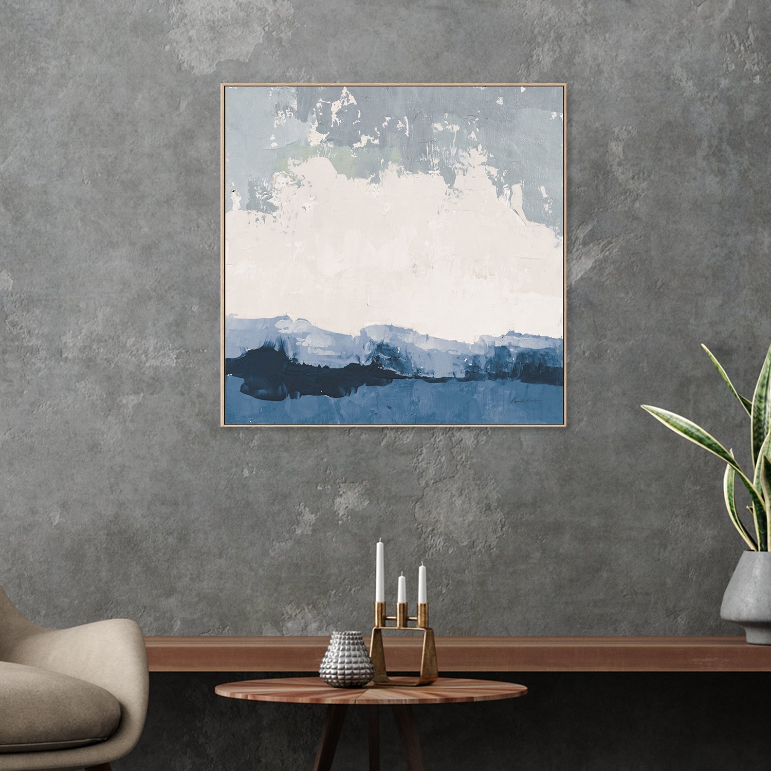 wall-art-print-canvas-poster-framed-Coastal Landscape-by-Pamela Munger-Gioia Wall Art