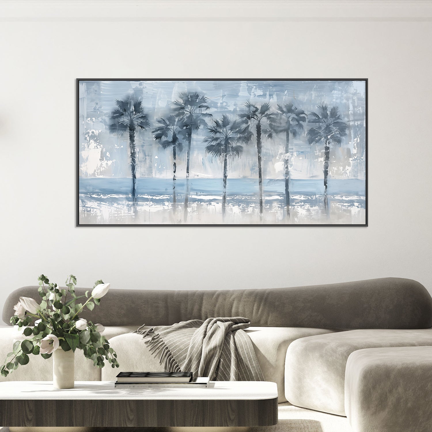 wall-art-print-canvas-poster-framed-Coastal Palms-2