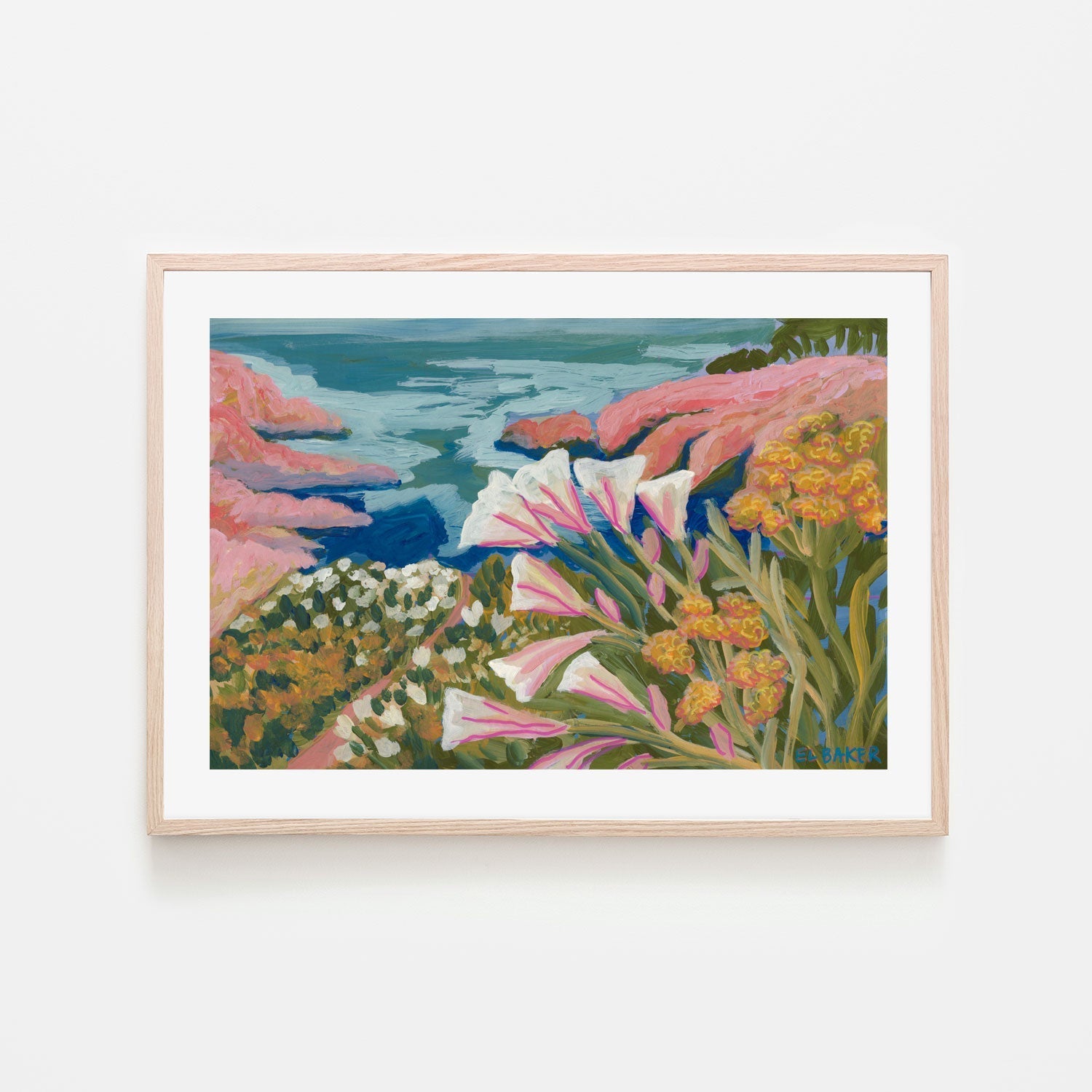 wall-art-print-canvas-poster-framed-Coastal View , By Eleanor Baker-6