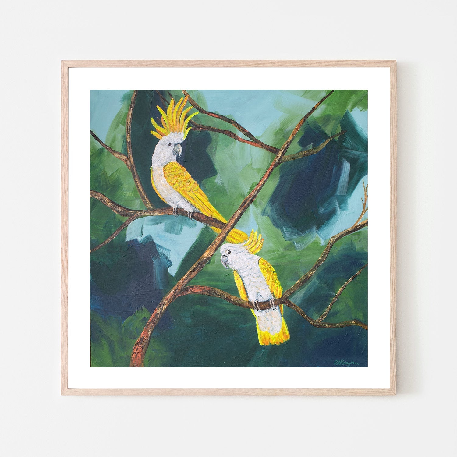 wall-art-print-canvas-poster-framed-Cock or two-6