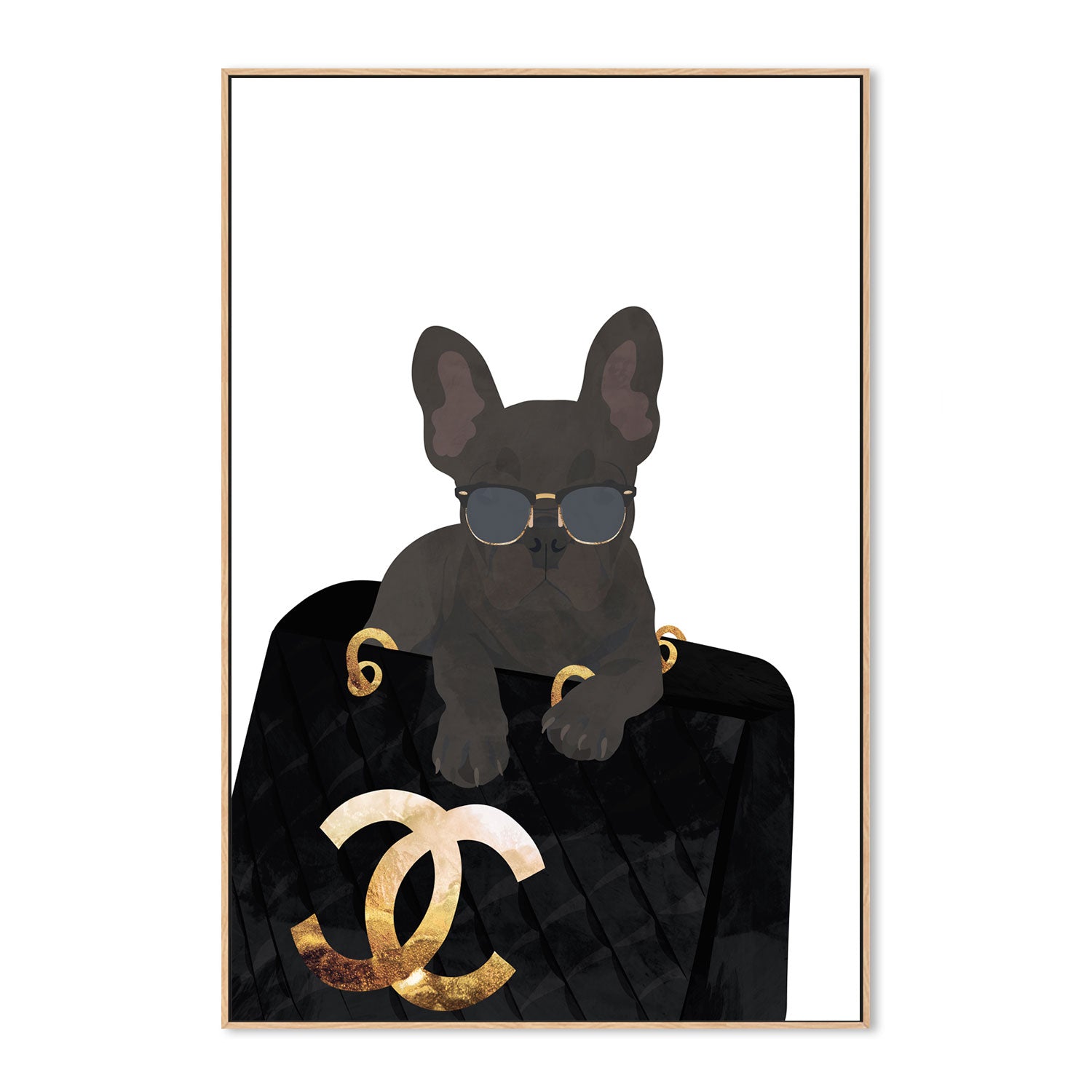 wall-art-print-canvas-poster-framed-Coco , By Sarah Manovski-GIOIA-WALL-ART