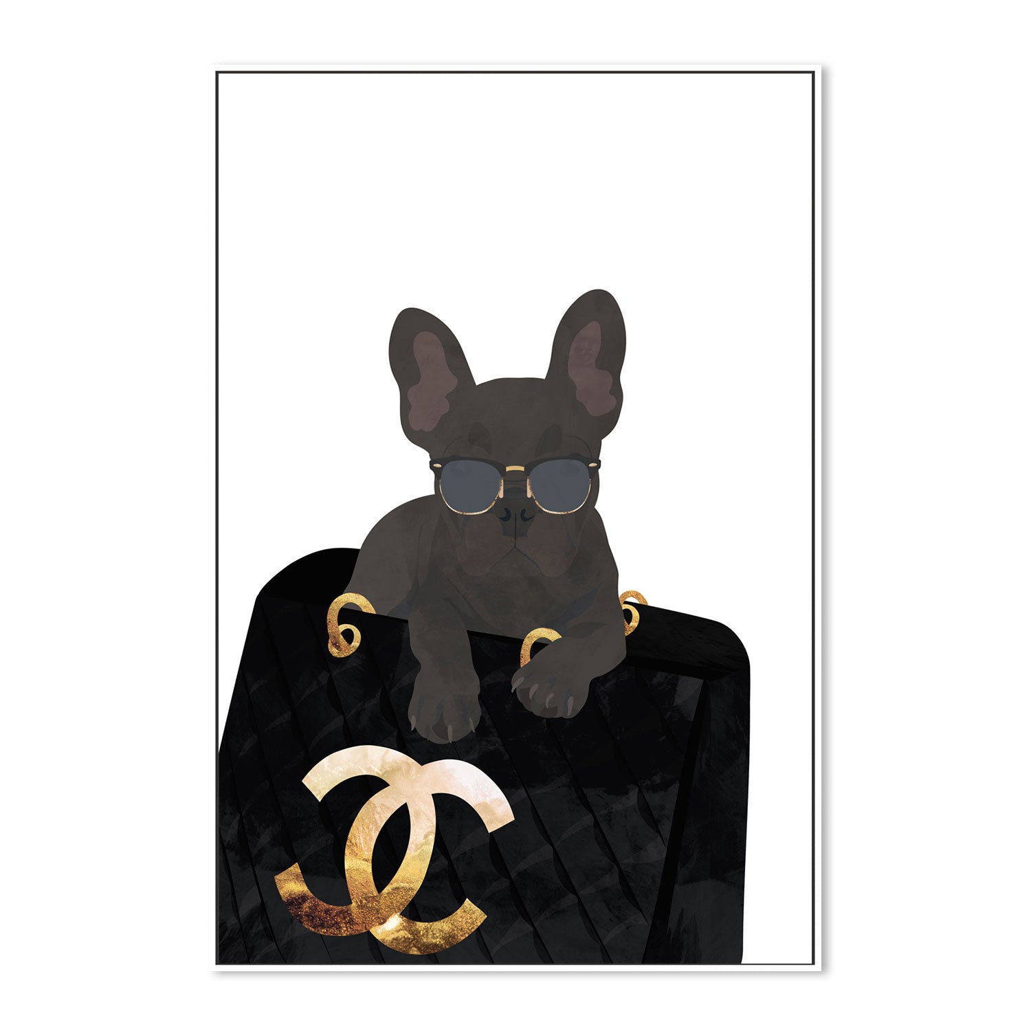wall-art-print-canvas-poster-framed-Coco , By Sarah Manovski-GIOIA-WALL-ART