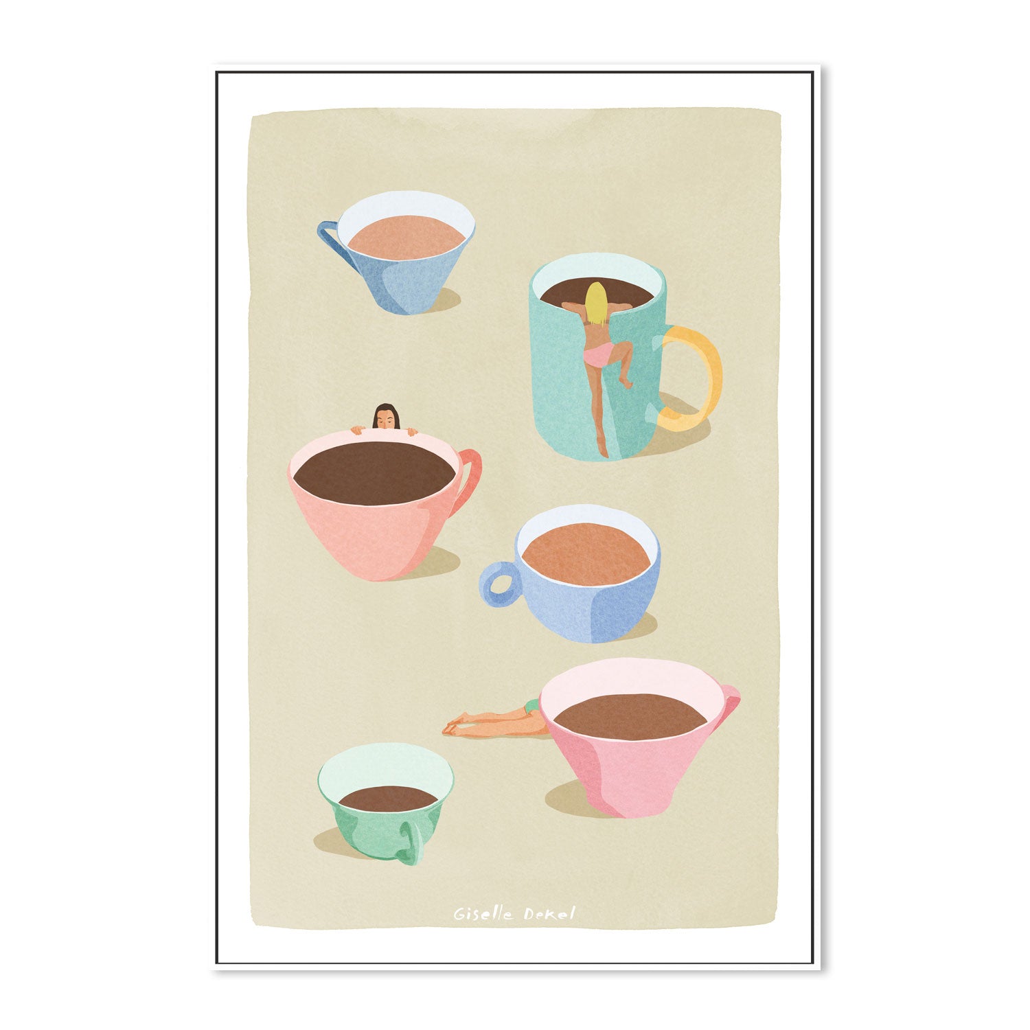 wall-art-print-canvas-poster-framed-Coffee Ladies-5