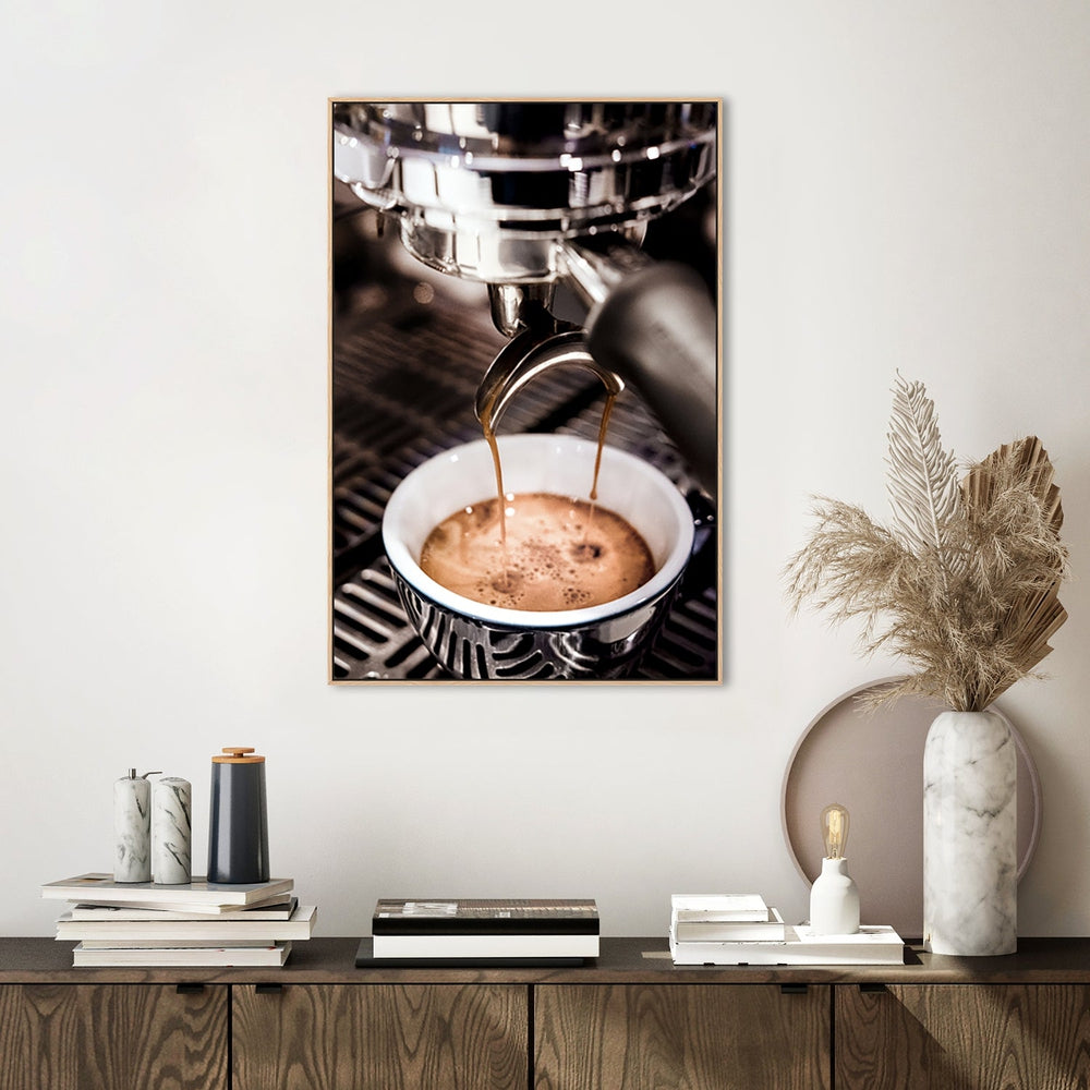 Coffee, Style D, by 1x Studio III-Framed-Canvas-Print-Poster-Gioia Wall Art
