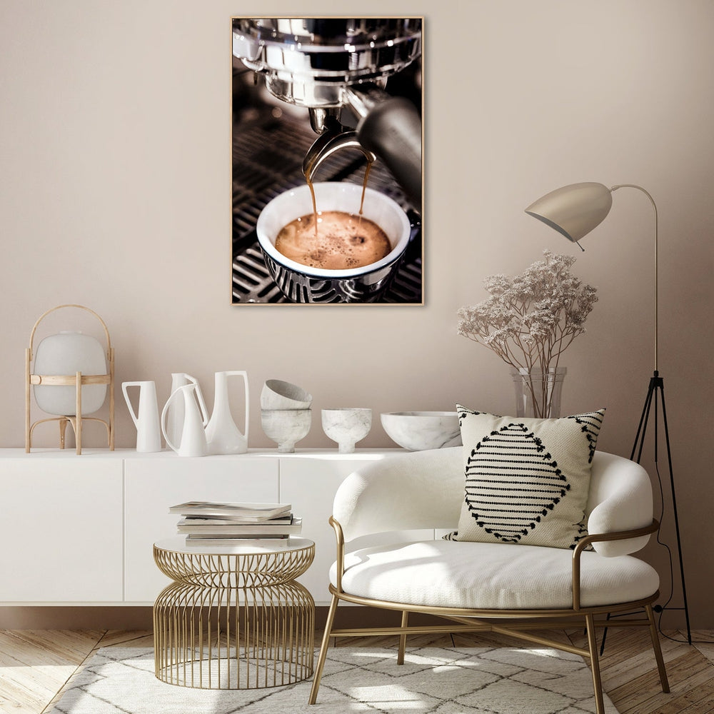 Coffee, Style D, by 1x Studio III-Framed-Canvas-Print-Poster-Gioia Wall Art