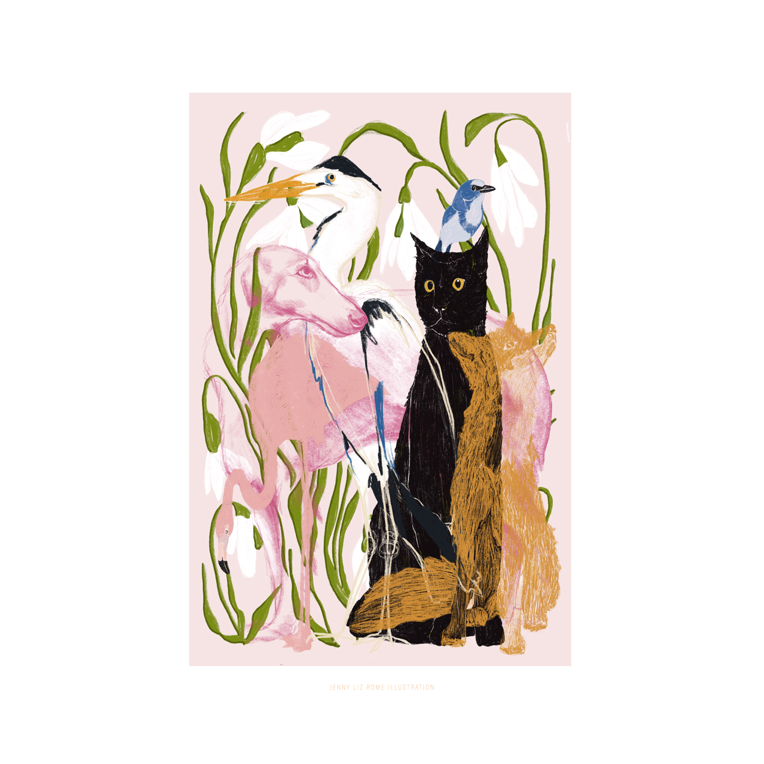 wall-art-print-canvas-poster-framed-Collage, Style B-1