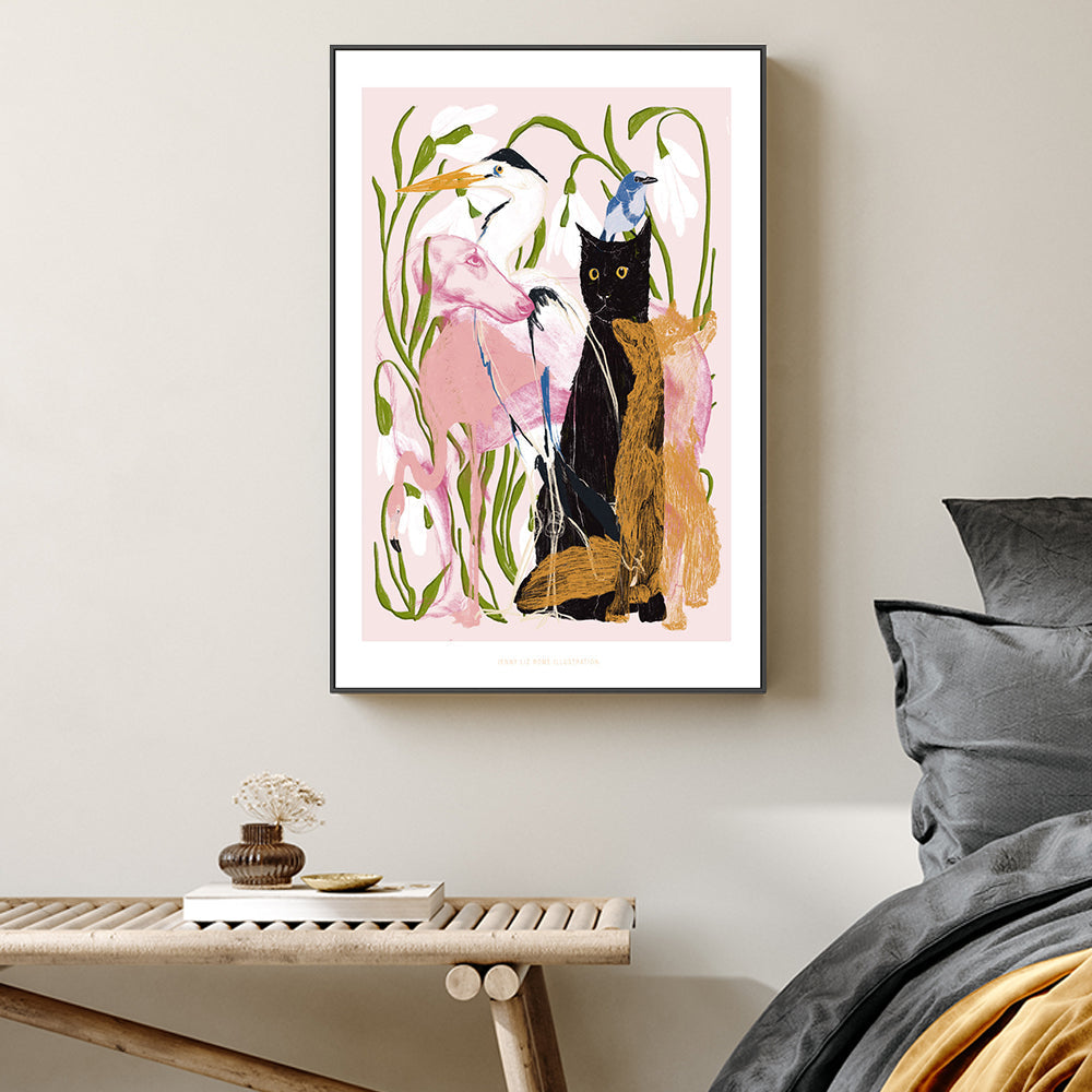 wall-art-print-canvas-poster-framed-Collage, Style B-2