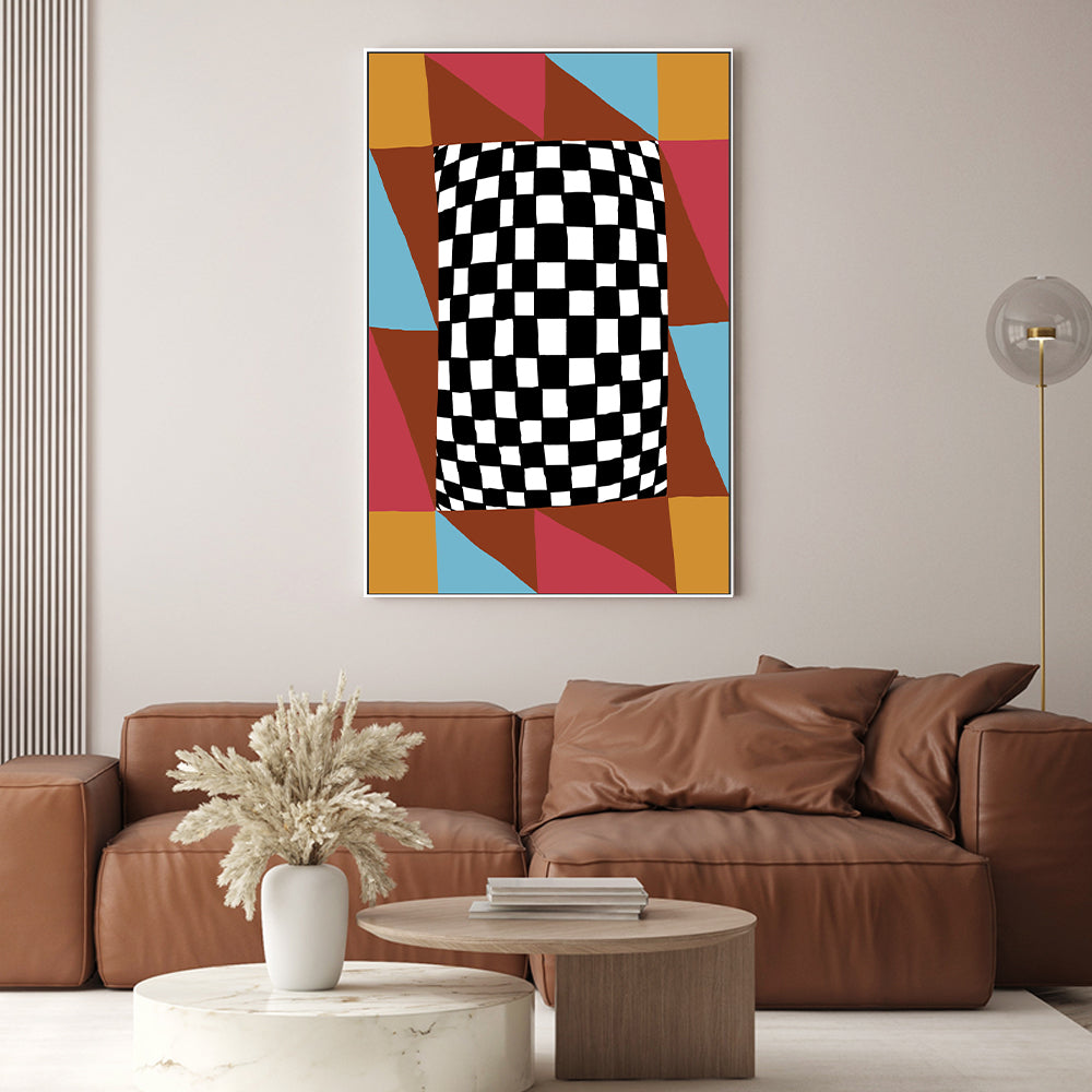 wall-art-print-canvas-poster-framed-Color Illusion , By Miho Art Studio , By Miho Art Studio-2