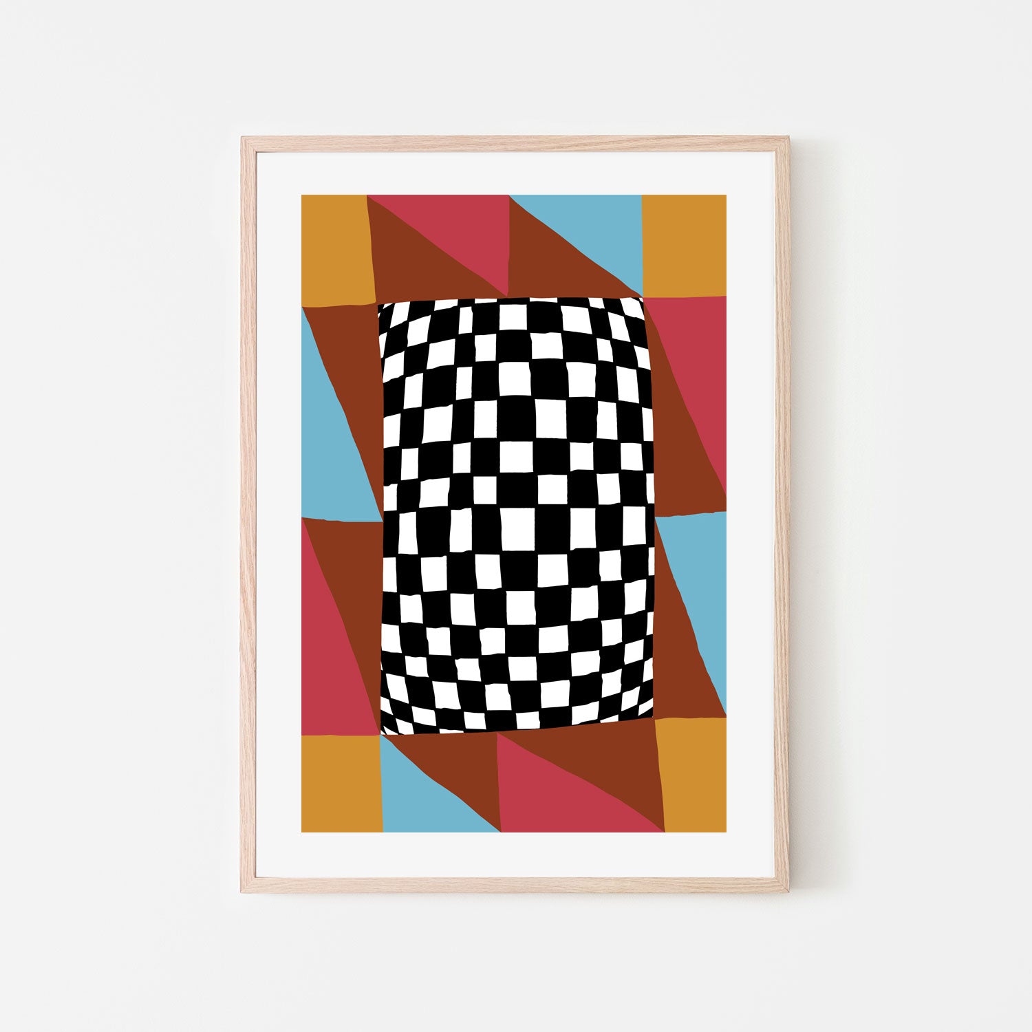 wall-art-print-canvas-poster-framed-Color Illusion , By Miho Art Studio , By Miho Art Studio-6