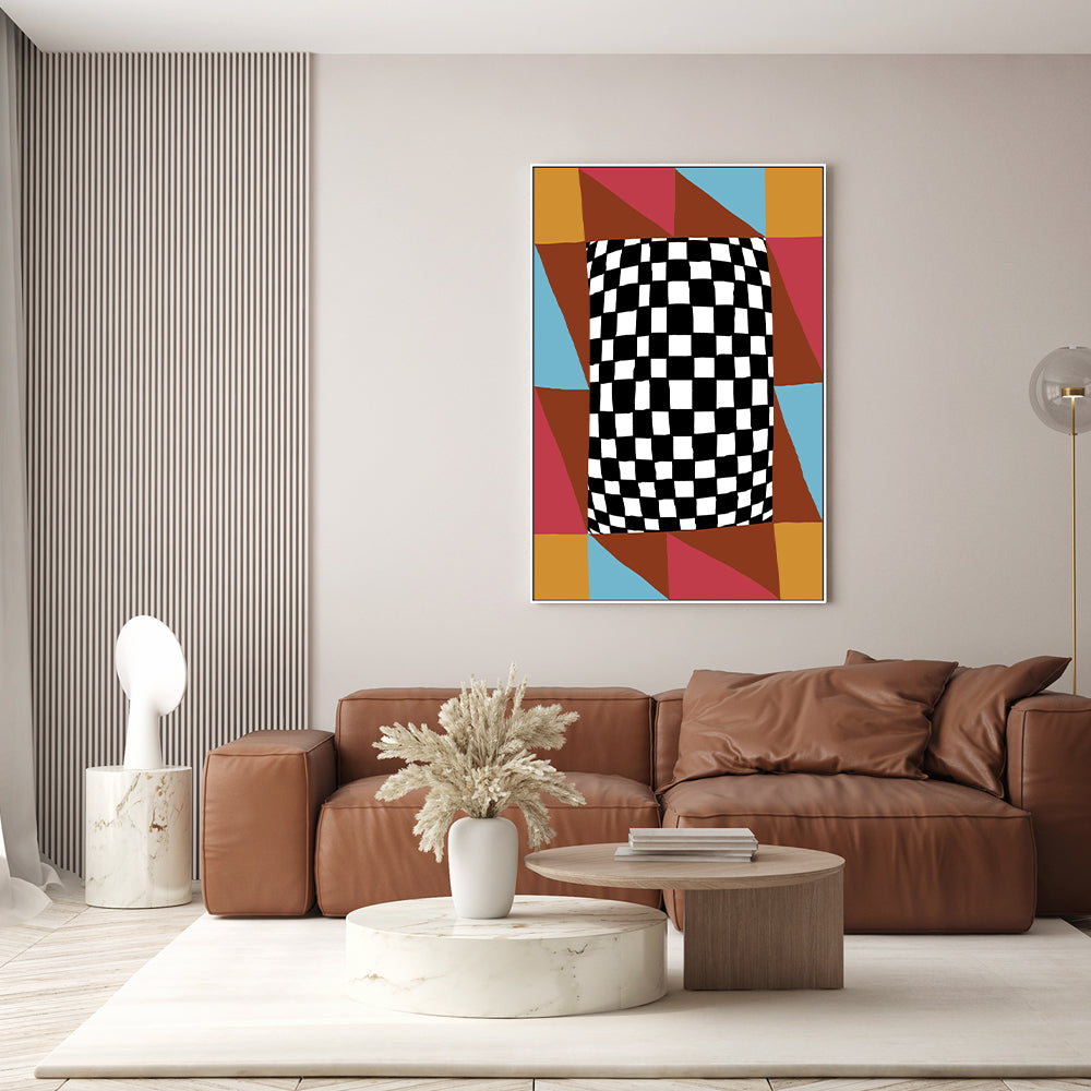 wall-art-print-canvas-poster-framed-Color Illusion , By Miho Art Studio , By Miho Art Studio-7