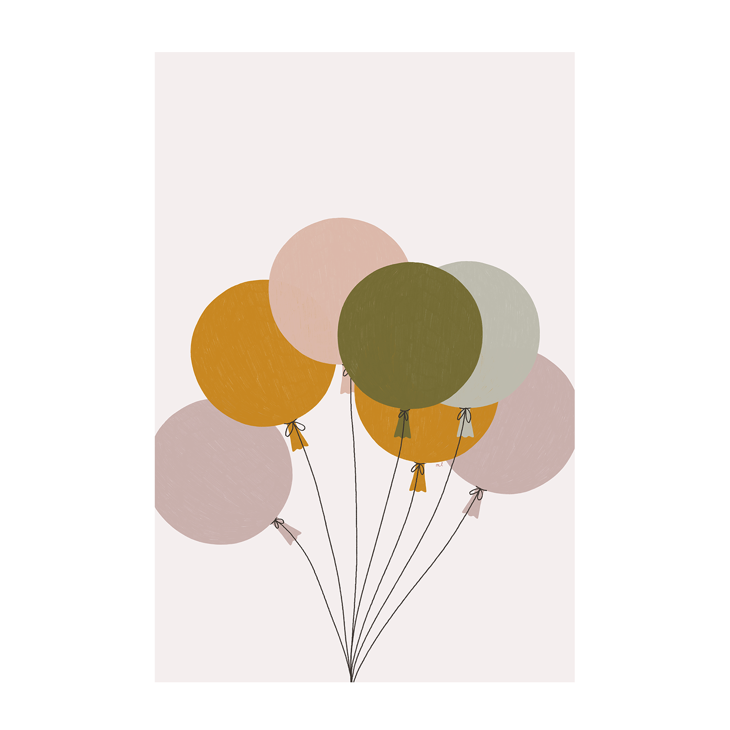 wall-art-print-canvas-poster-framed-Colorful Balloons And The Cape, Set Of 2 , By Menina Lisboa-8