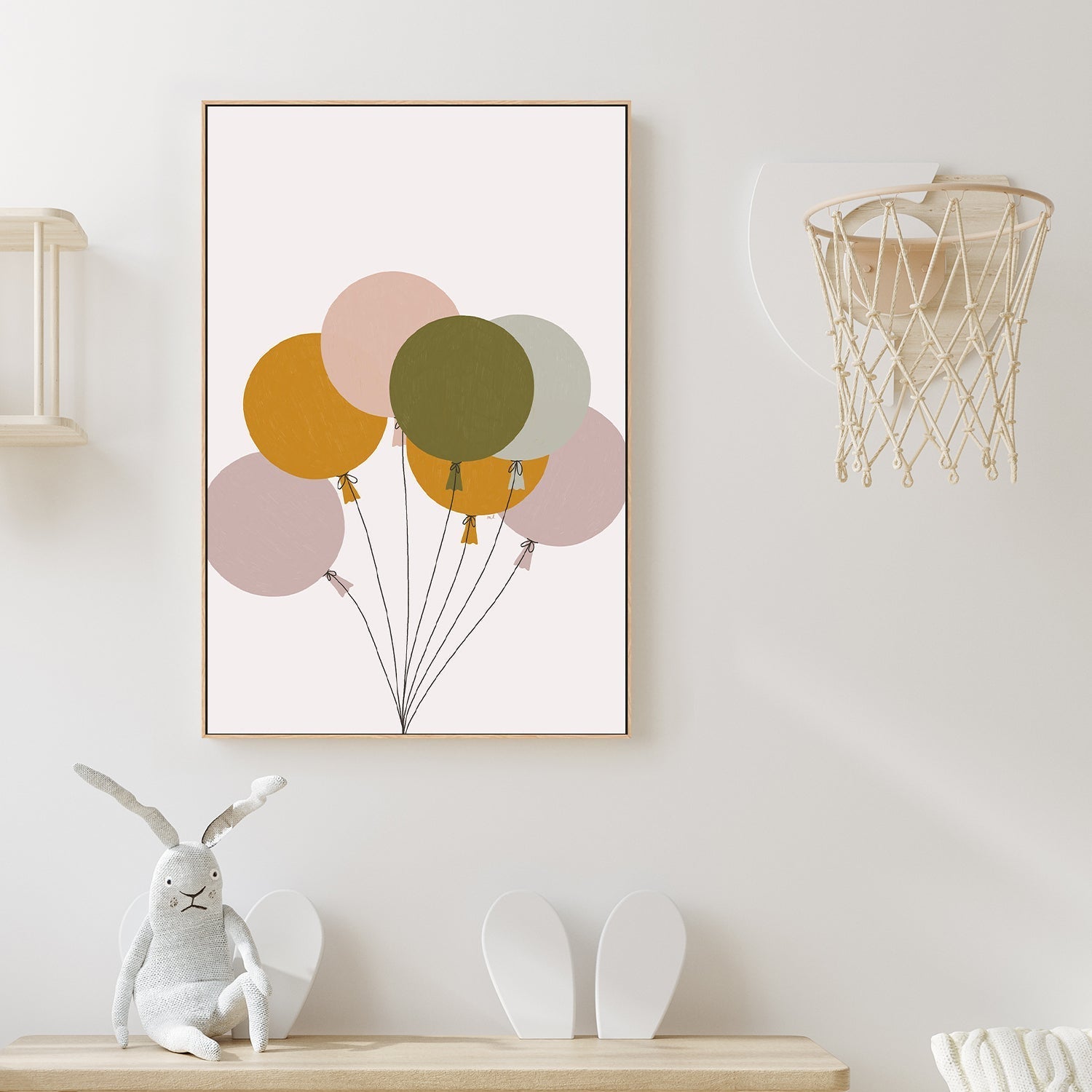 wall-art-print-canvas-poster-framed-Colorful Balloons , By Menina Lisboa-2