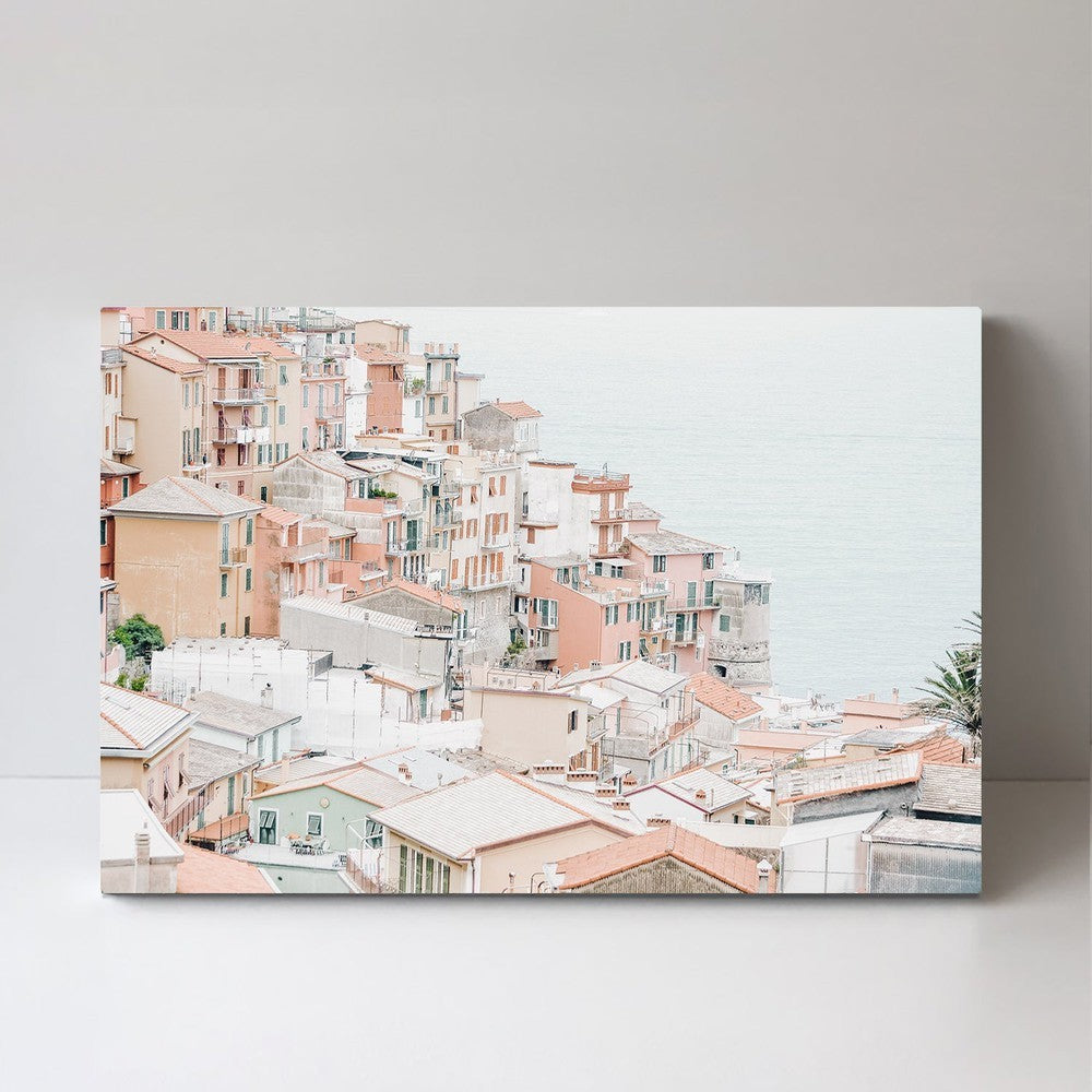 wall-art-print-canvas-poster-framed-Colorful Houses, By Itzik Einhorn-by-Plus X Studio-Gioia Wall Art