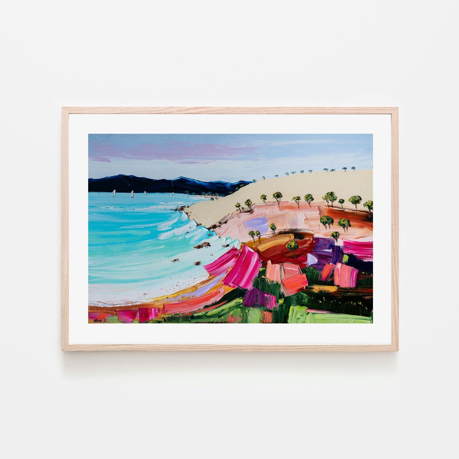 wall-art-print-canvas-poster-framed-Coloured Summer , By Angela Hawkey-6