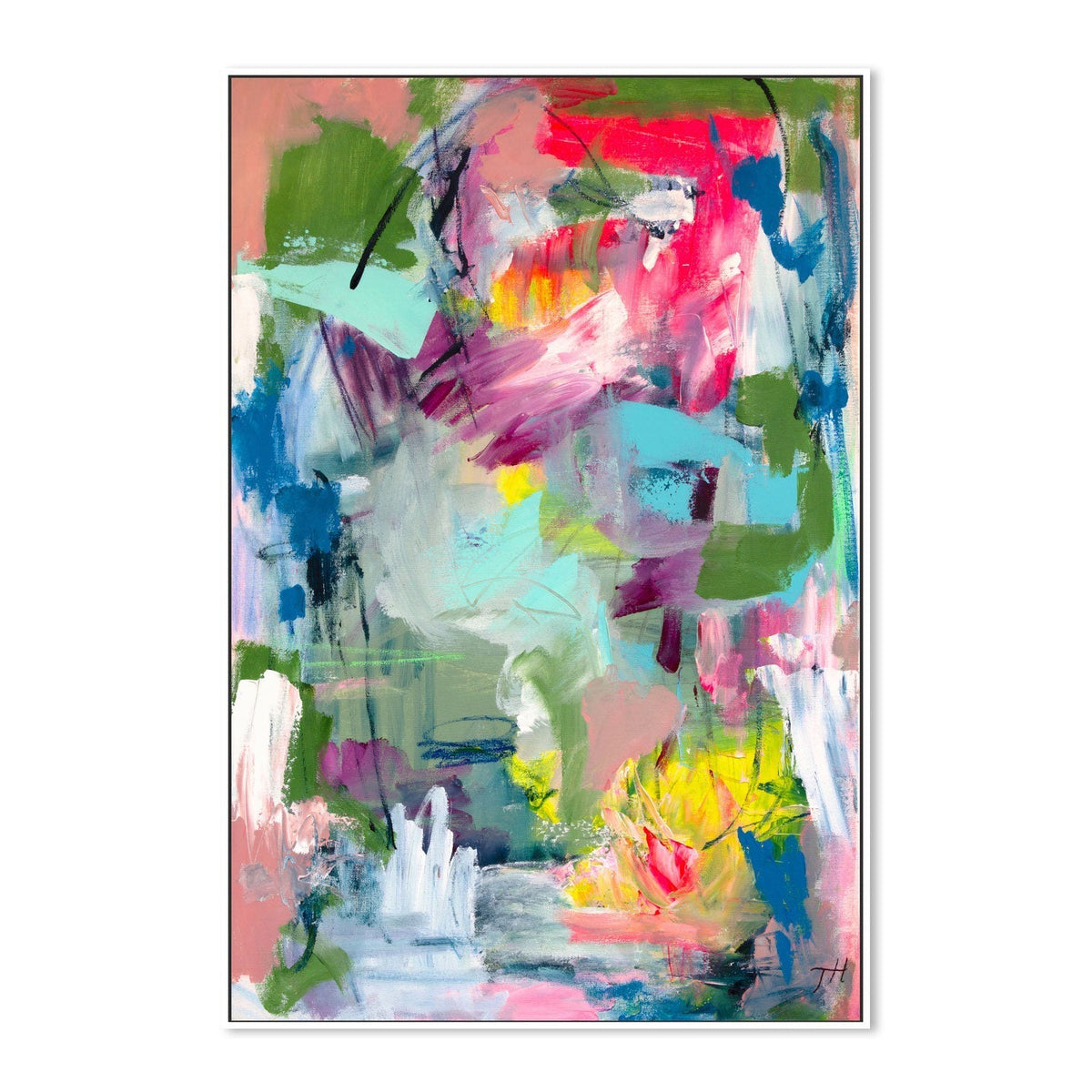 wall-art-print-canvas-poster-framed-Colourful Palette, By Tove Hoglund-GIOIA-WALL-ART