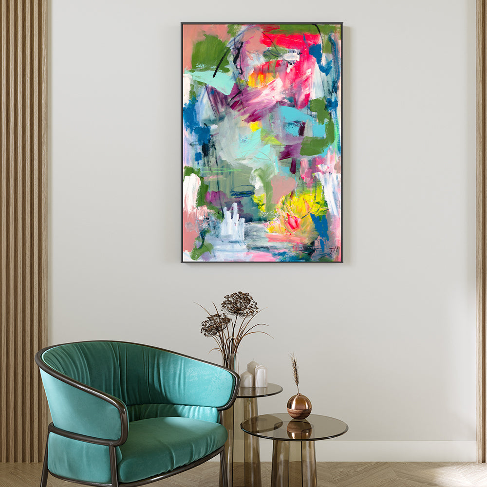 wall-art-print-canvas-poster-framed-Colourful Palette, By Tove Hoglund-GIOIA-WALL-ART