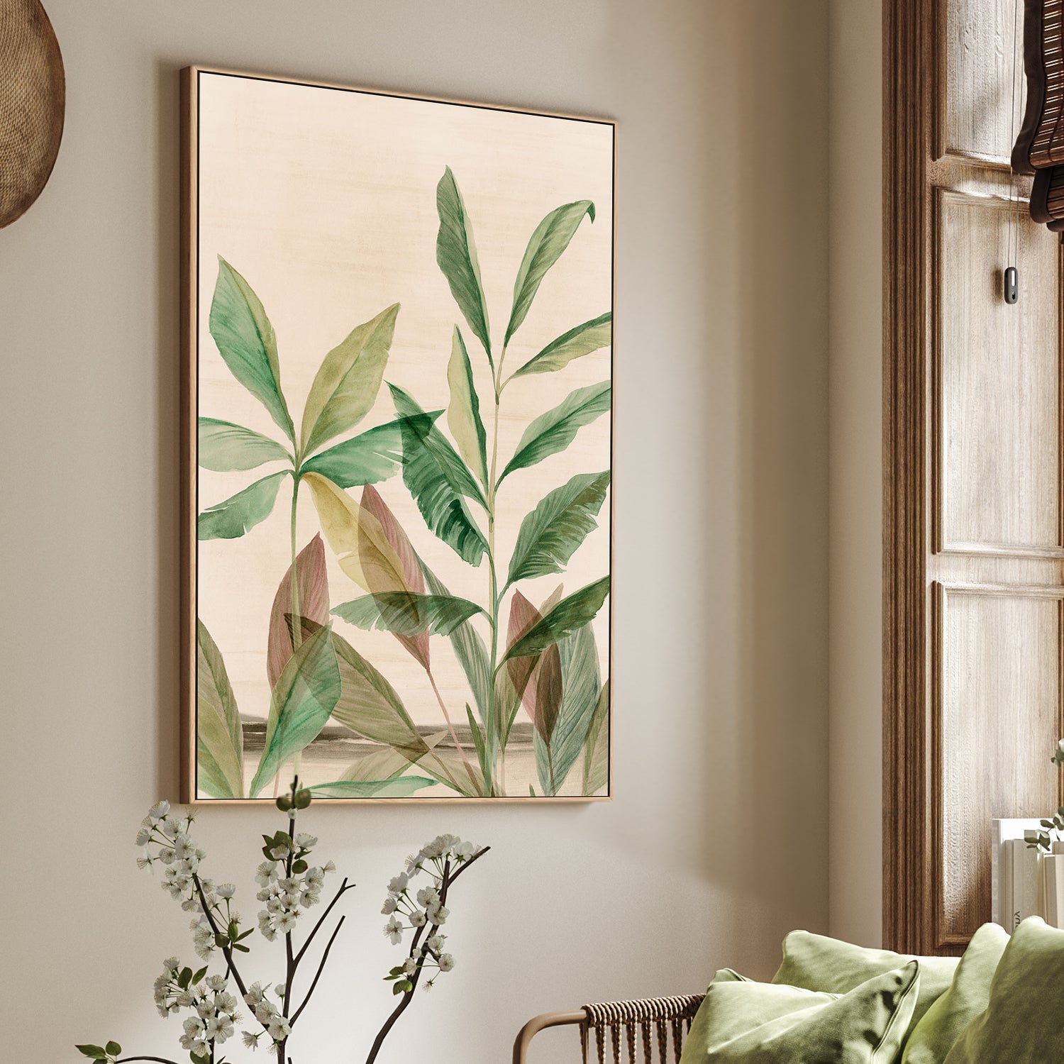 wall-art-print-canvas-poster-framed-Colourful Tropics, Style A , By Aria K-2