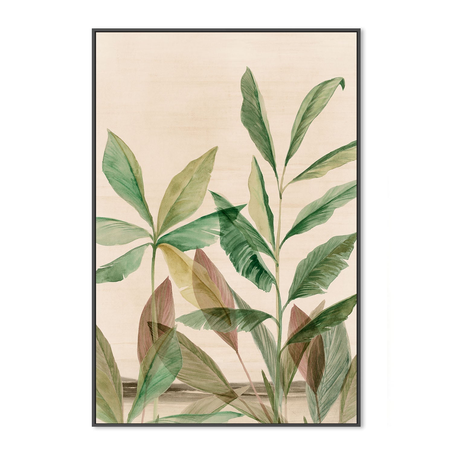 wall-art-print-canvas-poster-framed-Colourful Tropics, Style A , By Aria K-3