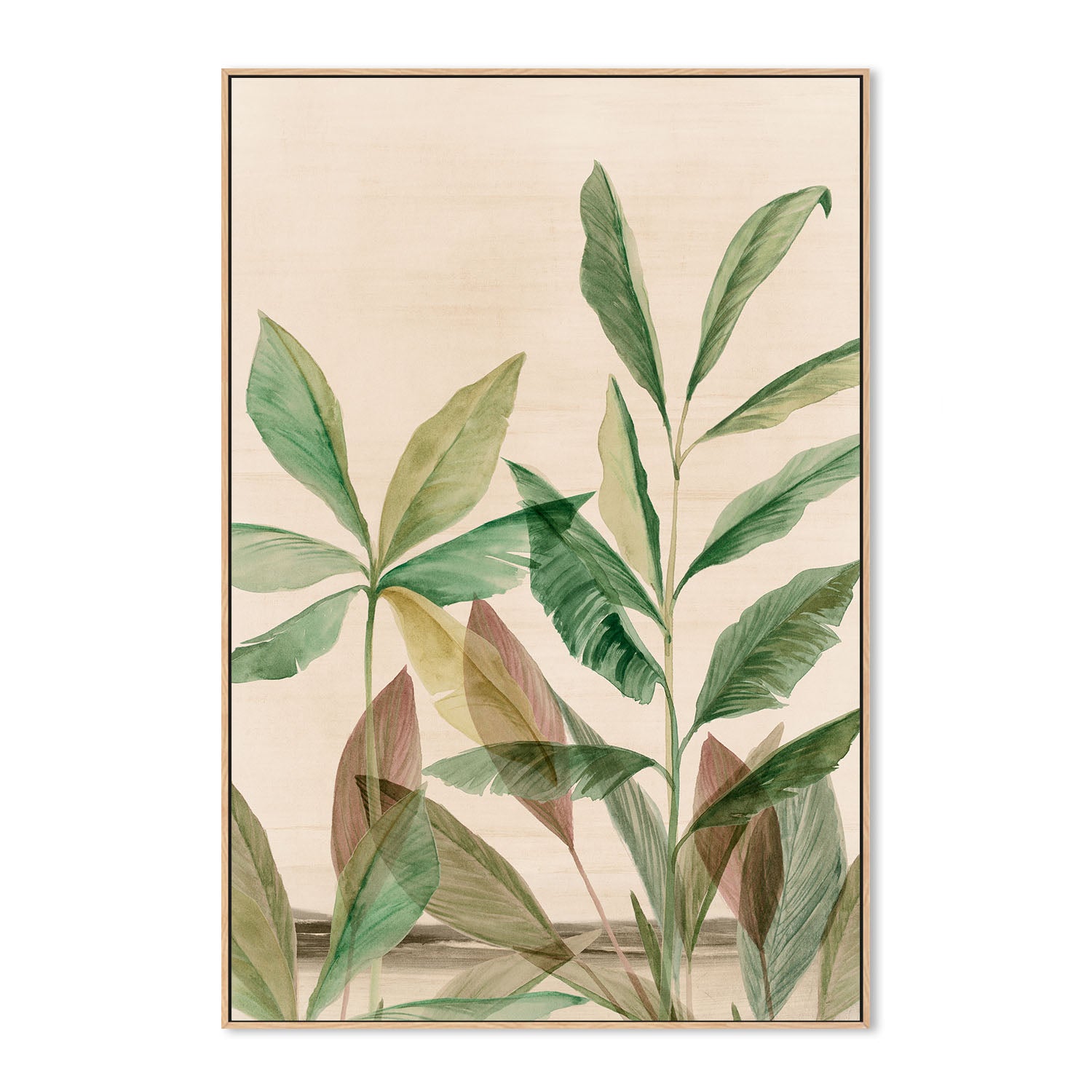wall-art-print-canvas-poster-framed-Colourful Tropics, Style A , By Aria K-4