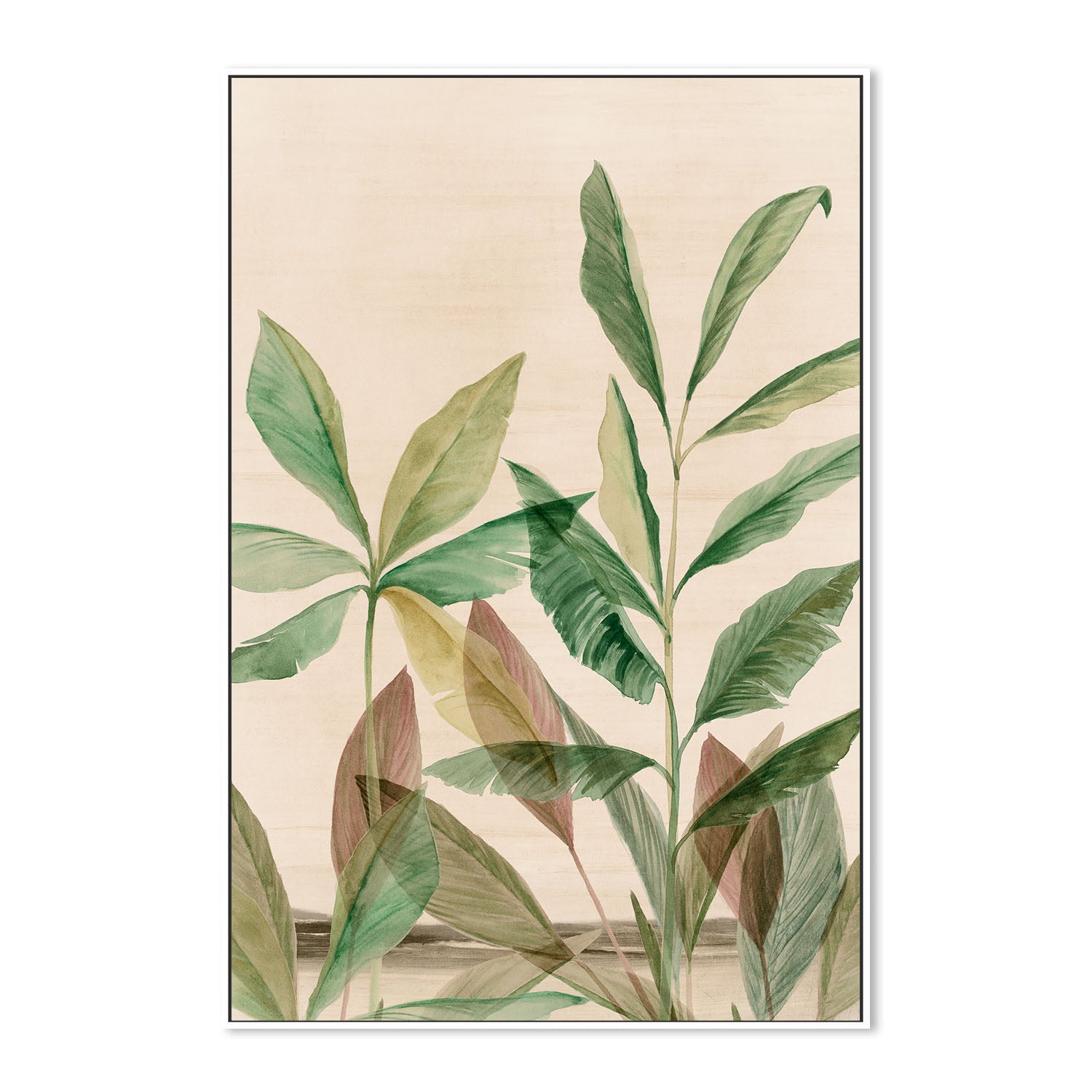 wall-art-print-canvas-poster-framed-Colourful Tropics, Style A , By Aria K-5