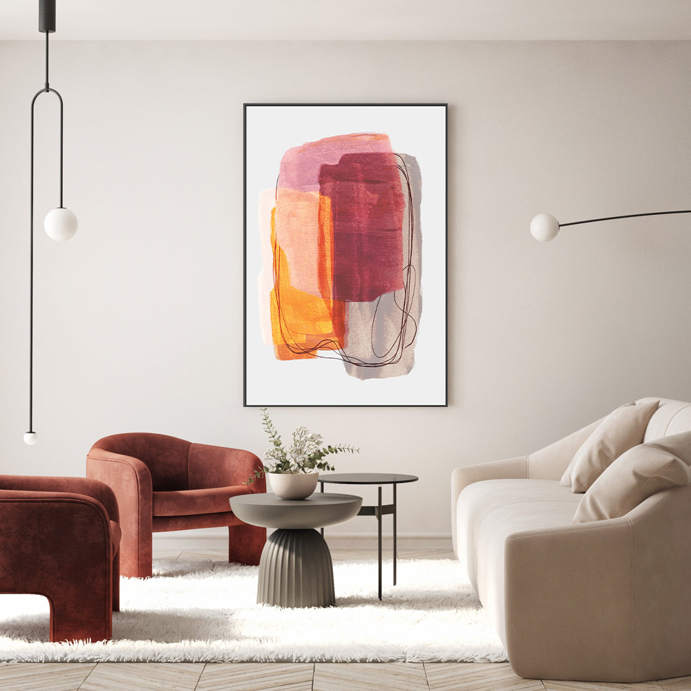 wall-art-print-canvas-poster-framed-Concentrated Colour, By Mareike Bohmer-GIOIA-WALL-ART