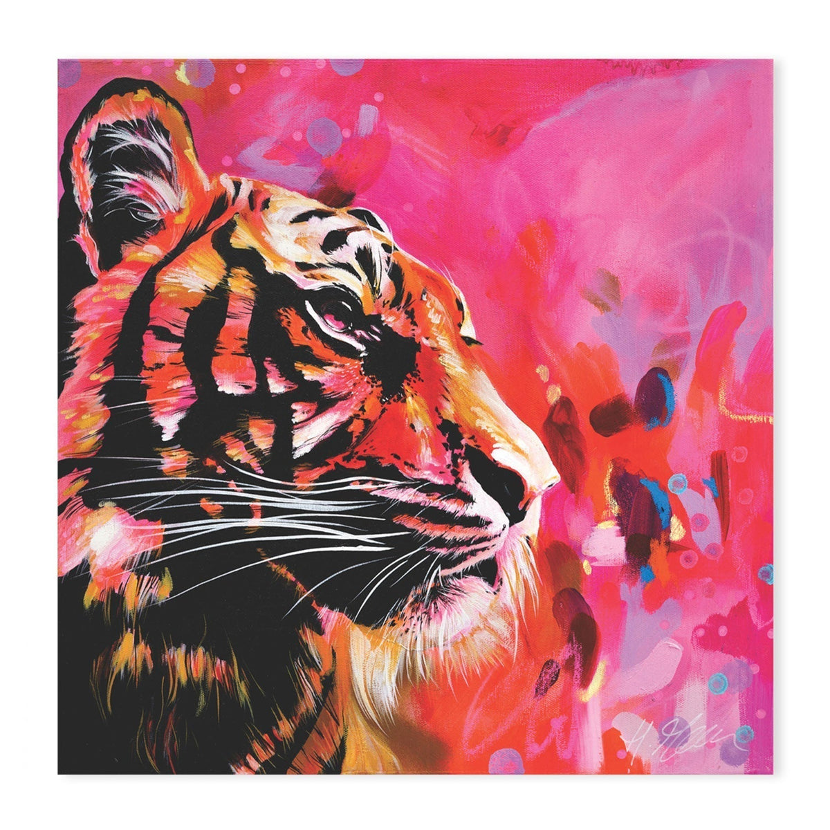 wall-art-print-canvas-poster-framed-CONFETTI JUNGLE-by-Heylie Morris-Gioia Wall Art