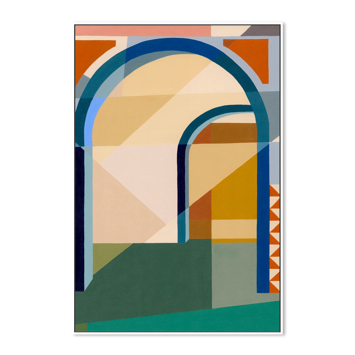 wall-art-print-canvas-poster-framed-Continuum , By Gina Ward-5