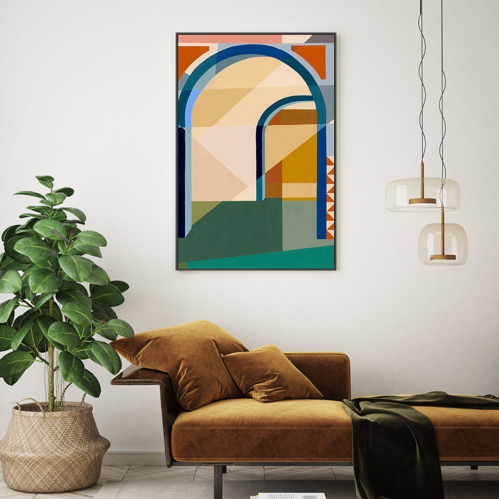 wall-art-print-canvas-poster-framed-Continuum , By Gina Ward-7