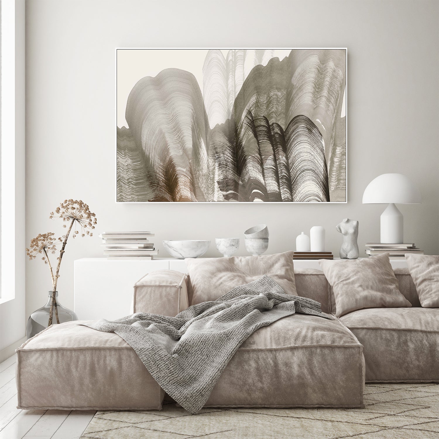 wall-art-print-canvas-poster-framed-Contour of Silence-7