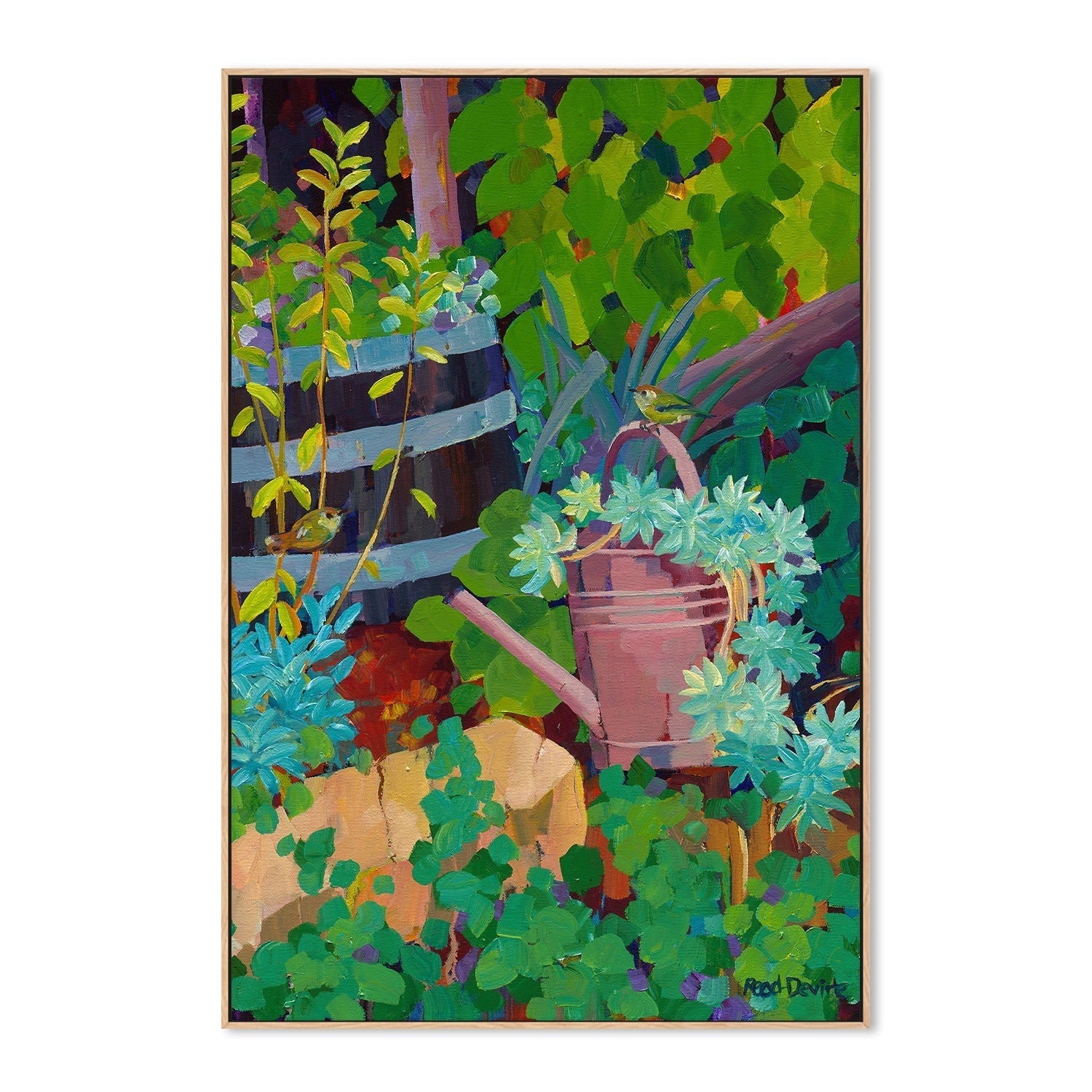 wall-art-print-canvas-poster-framed-Conversation , By Mellissa Read Devine-4