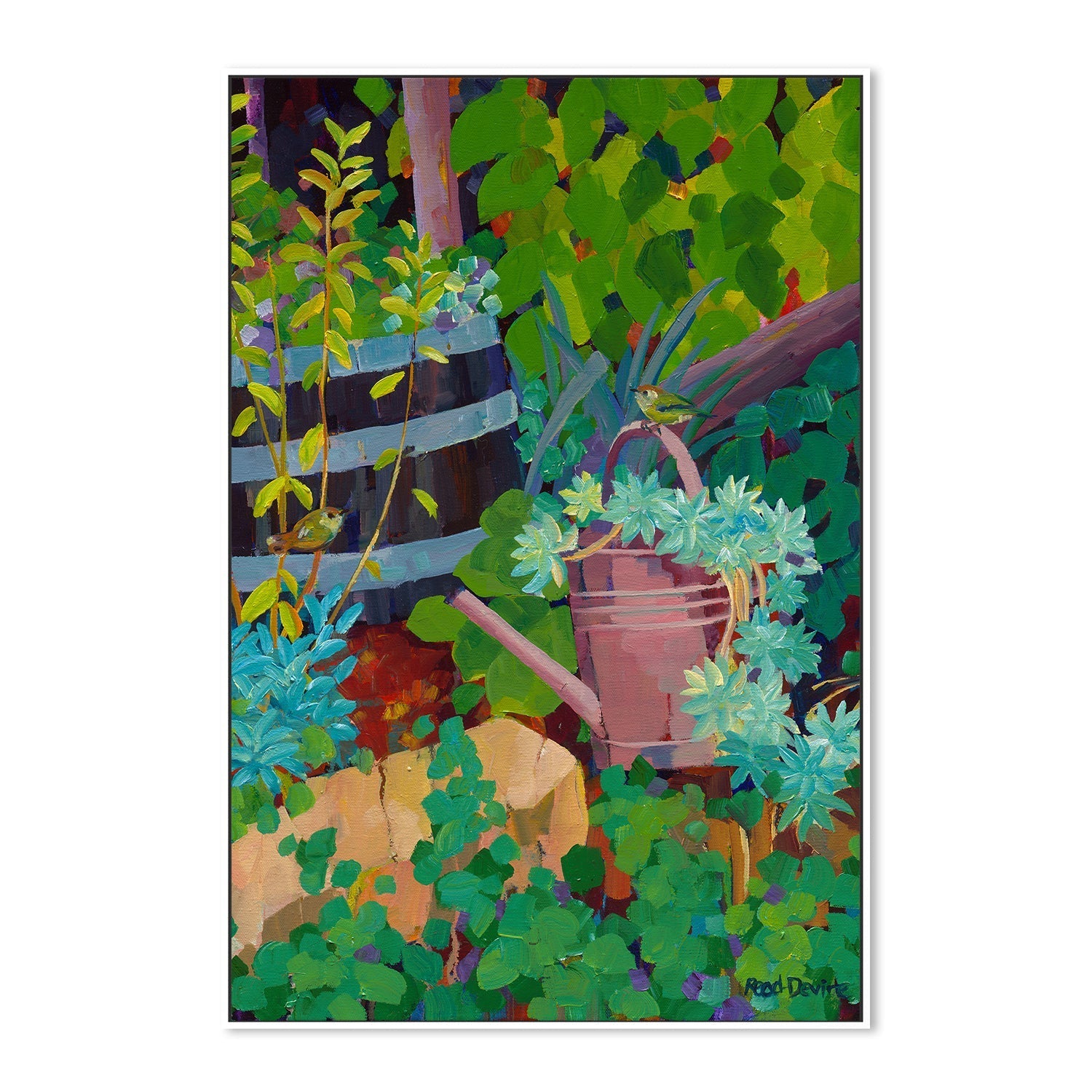 wall-art-print-canvas-poster-framed-Conversation , By Mellissa Read Devine-5