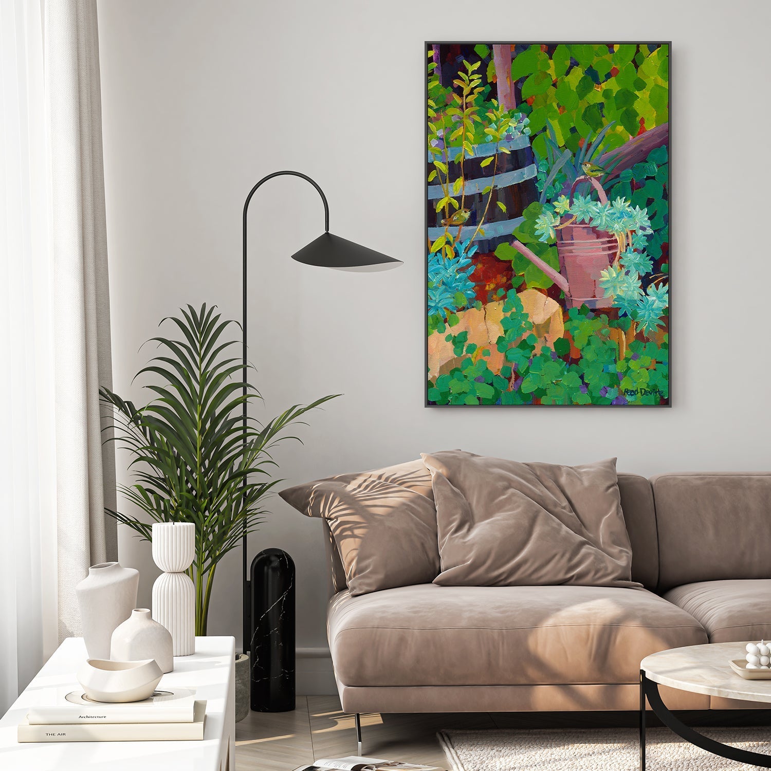 wall-art-print-canvas-poster-framed-Conversation , By Mellissa Read Devine-7