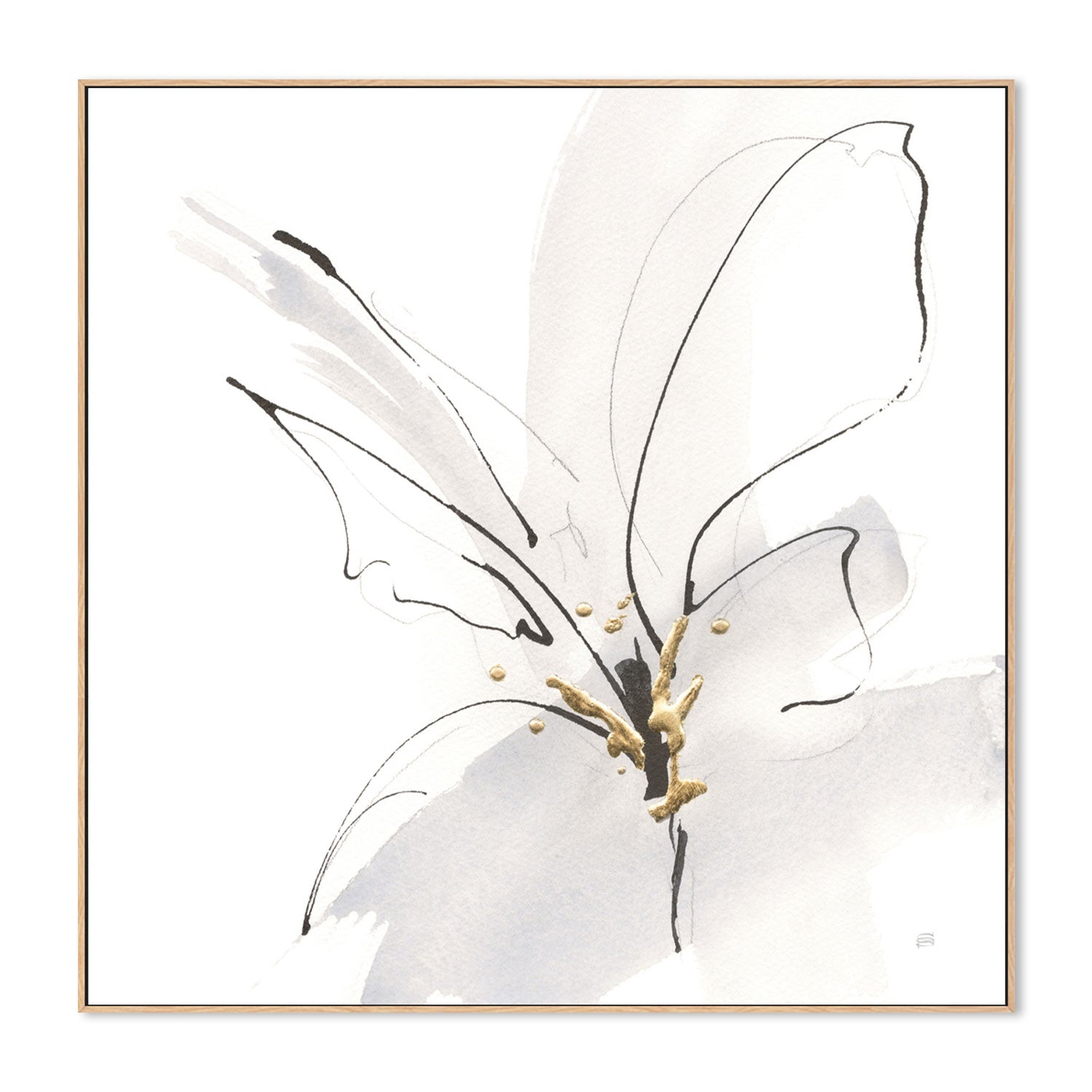 wall-art-print-canvas-poster-framed-Cool Grey, Style A , By Chris Paschke-GIOIA-WALL-ART