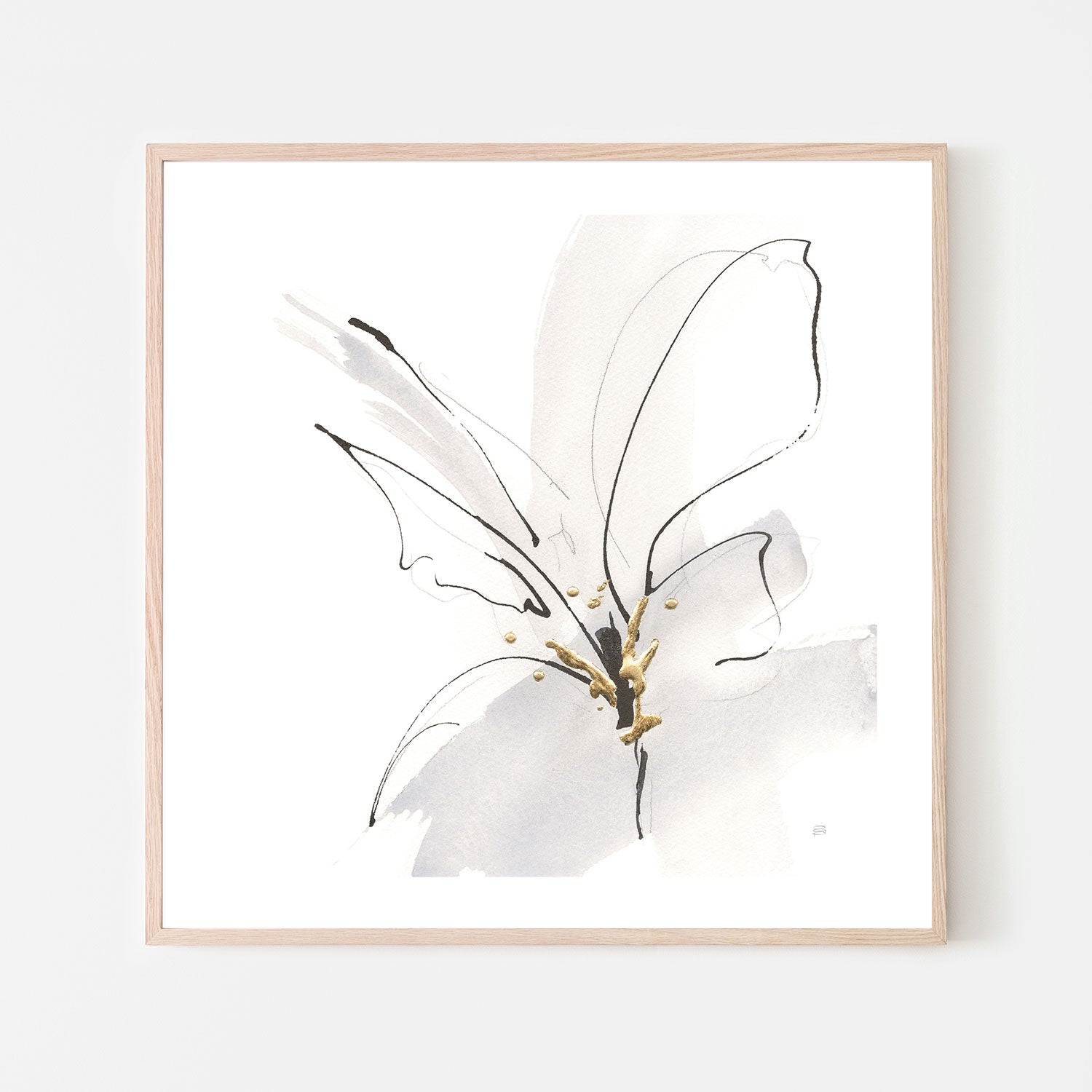 wall-art-print-canvas-poster-framed-Cool Grey, Style A , By Chris Paschke-GIOIA-WALL-ART