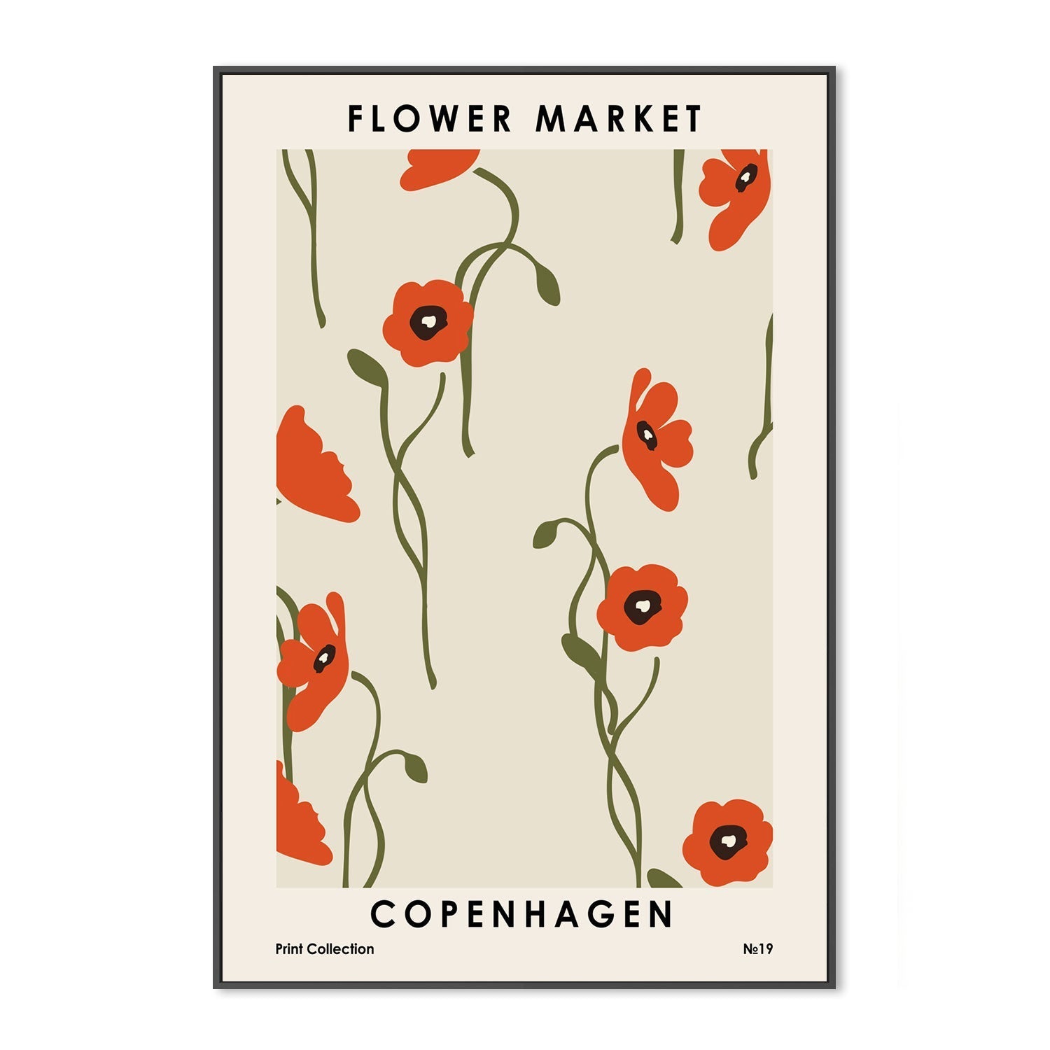 wall-art-print-canvas-poster-framed-Copenhagen Flower Market-GIOIA-WALL-ART