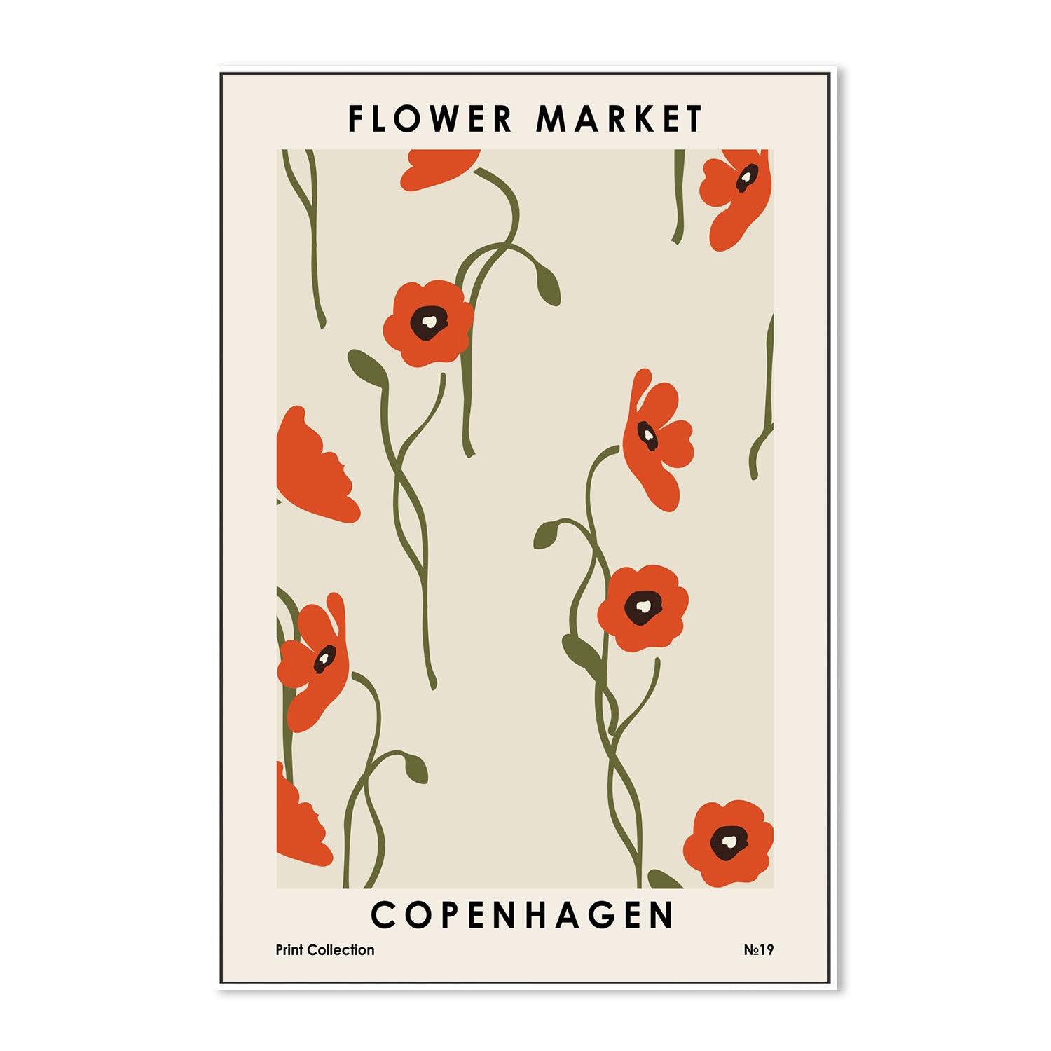 wall-art-print-canvas-poster-framed-Copenhagen Flower Market-GIOIA-WALL-ART